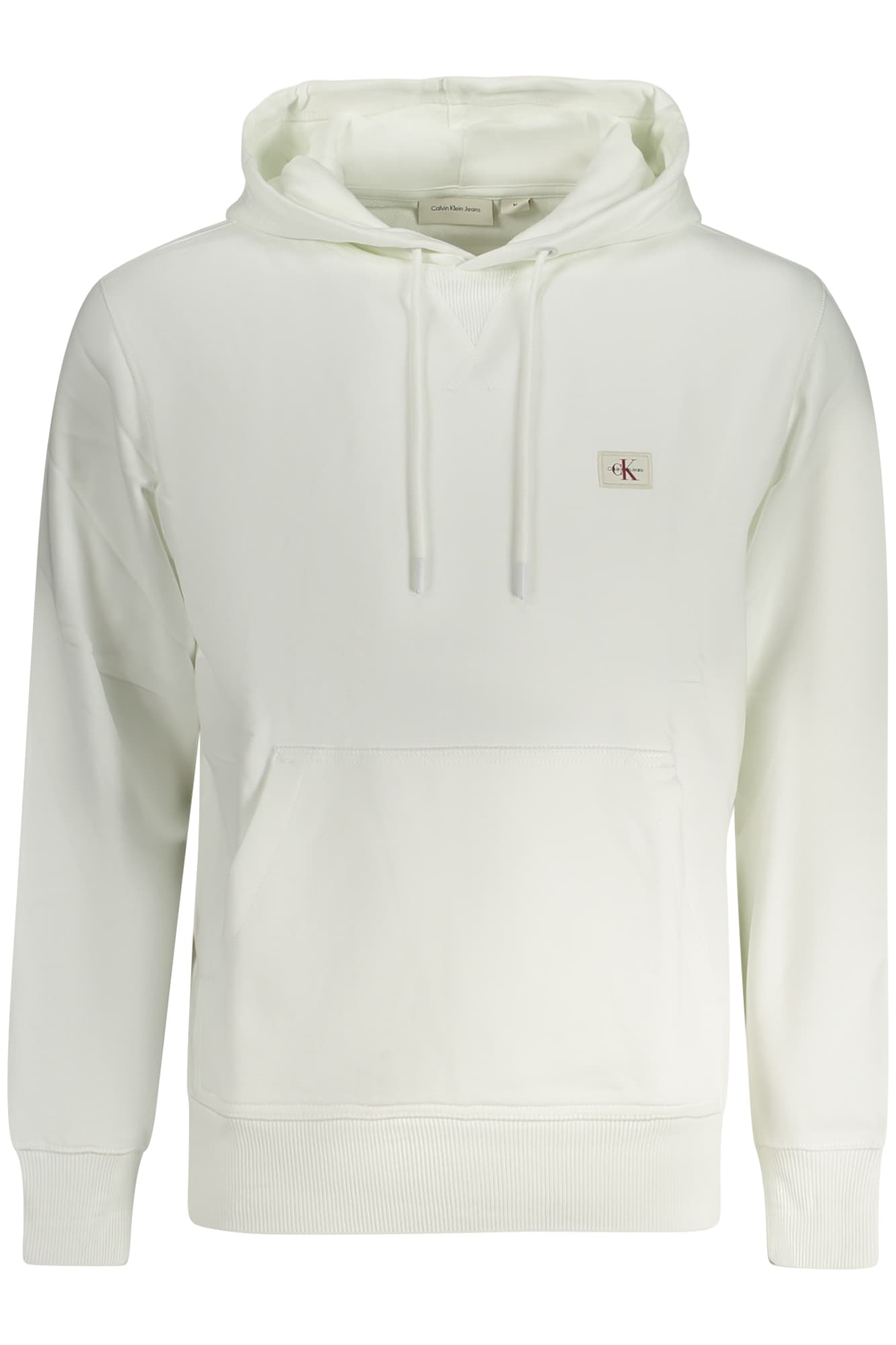 CALVIN KLEIN FELPA SENZA ZIP UOMO BIANCO - Immagine principale