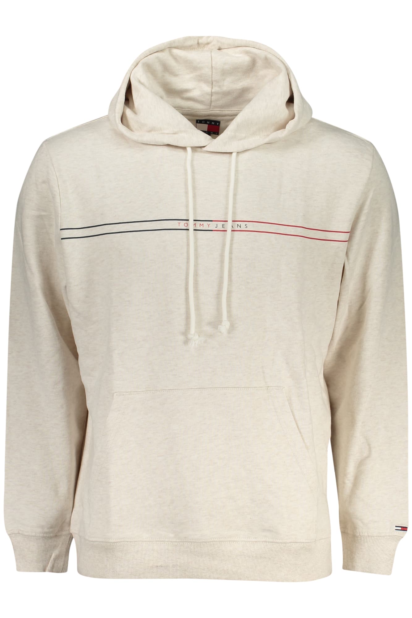 TOMMY HILFIGER FELPA SENZA ZIP UOMO BEIGE - Immagine principale
