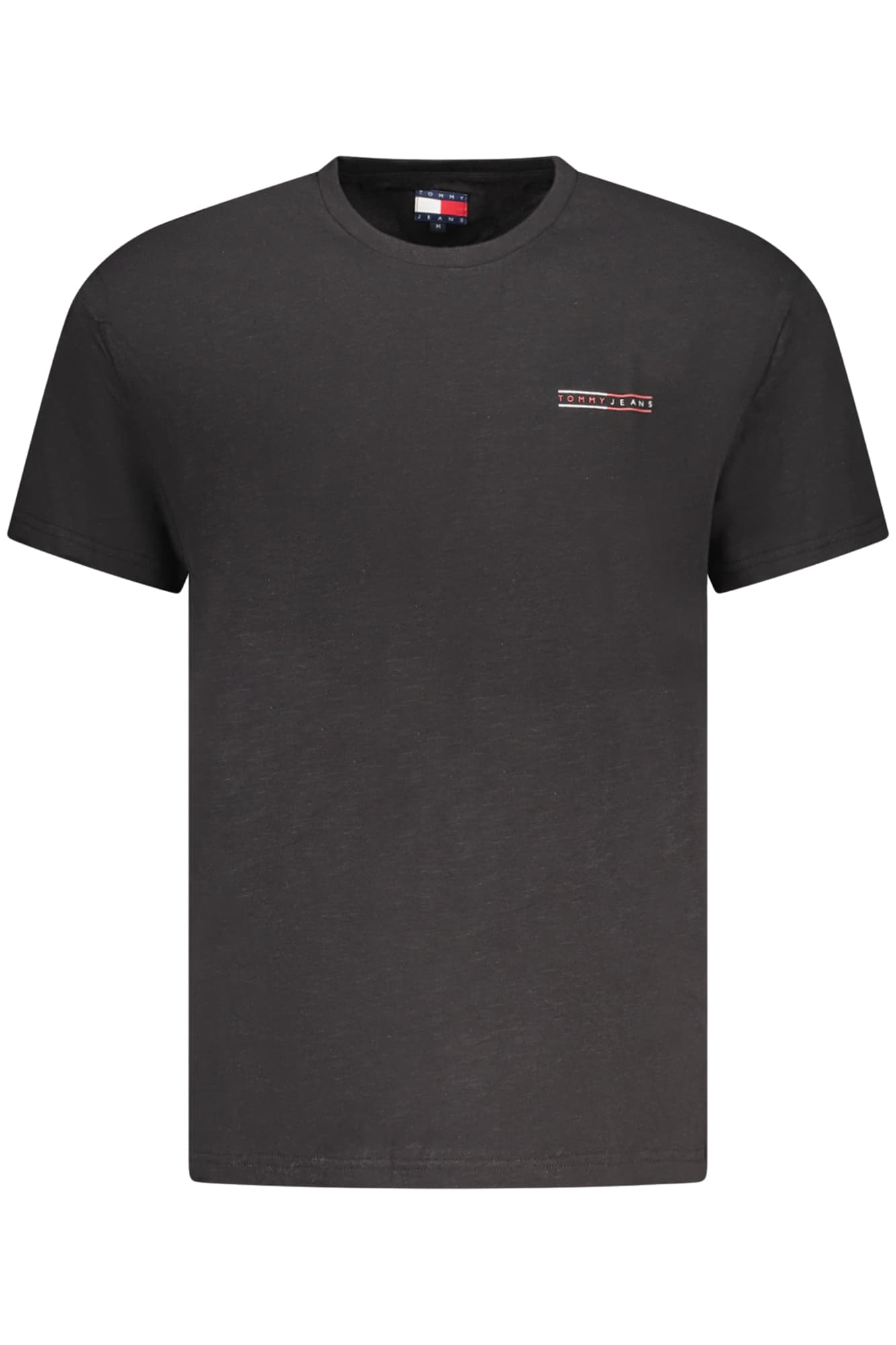 TOMMY HILFIGER T-SHIRT MANICHE CORTE UOMO NERO - Immagine 1