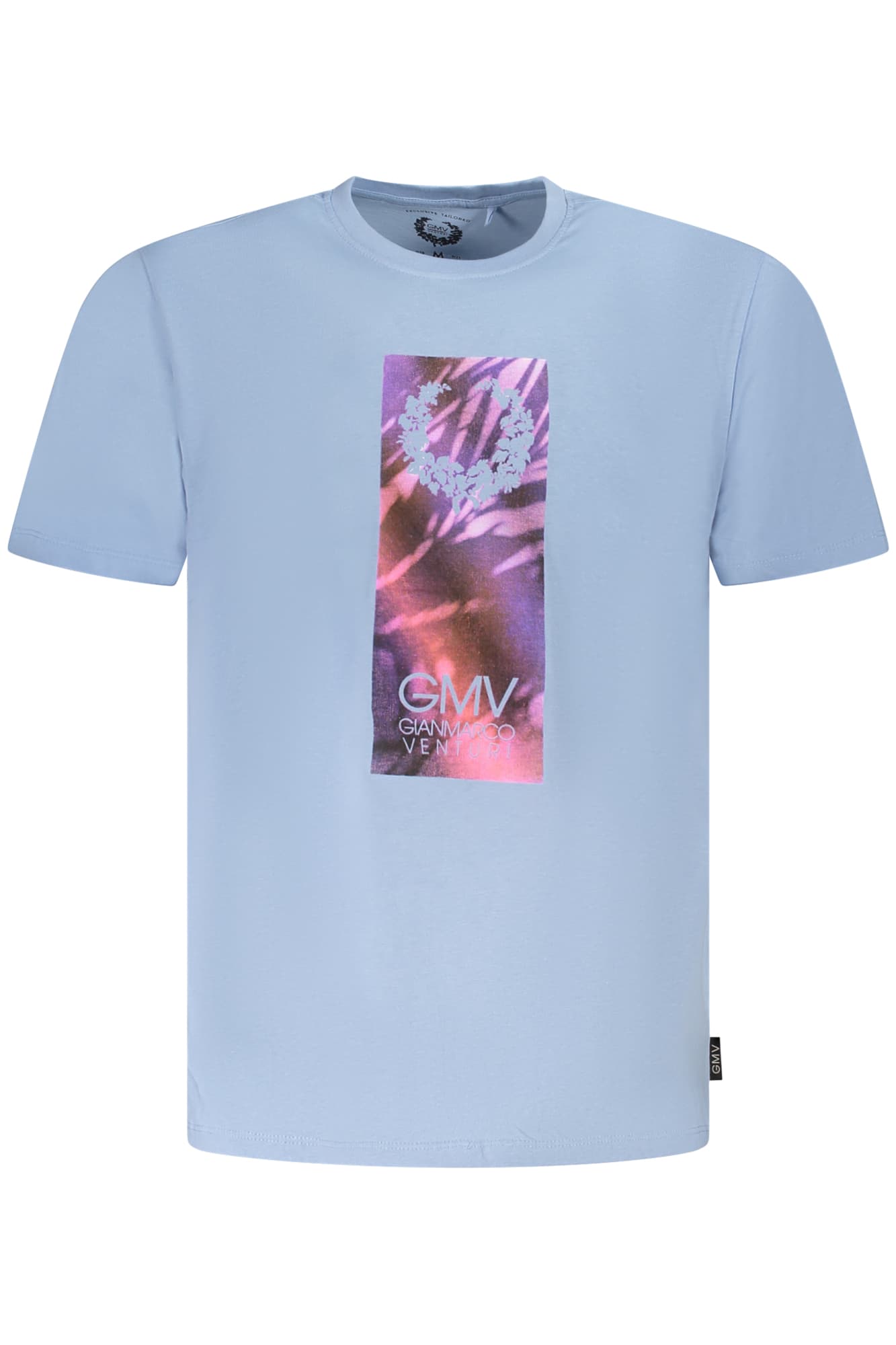 GIAN MARCO VENTURI T-SHIRT MANICHE CORTE UOMO AZZURRO - Immagine principale