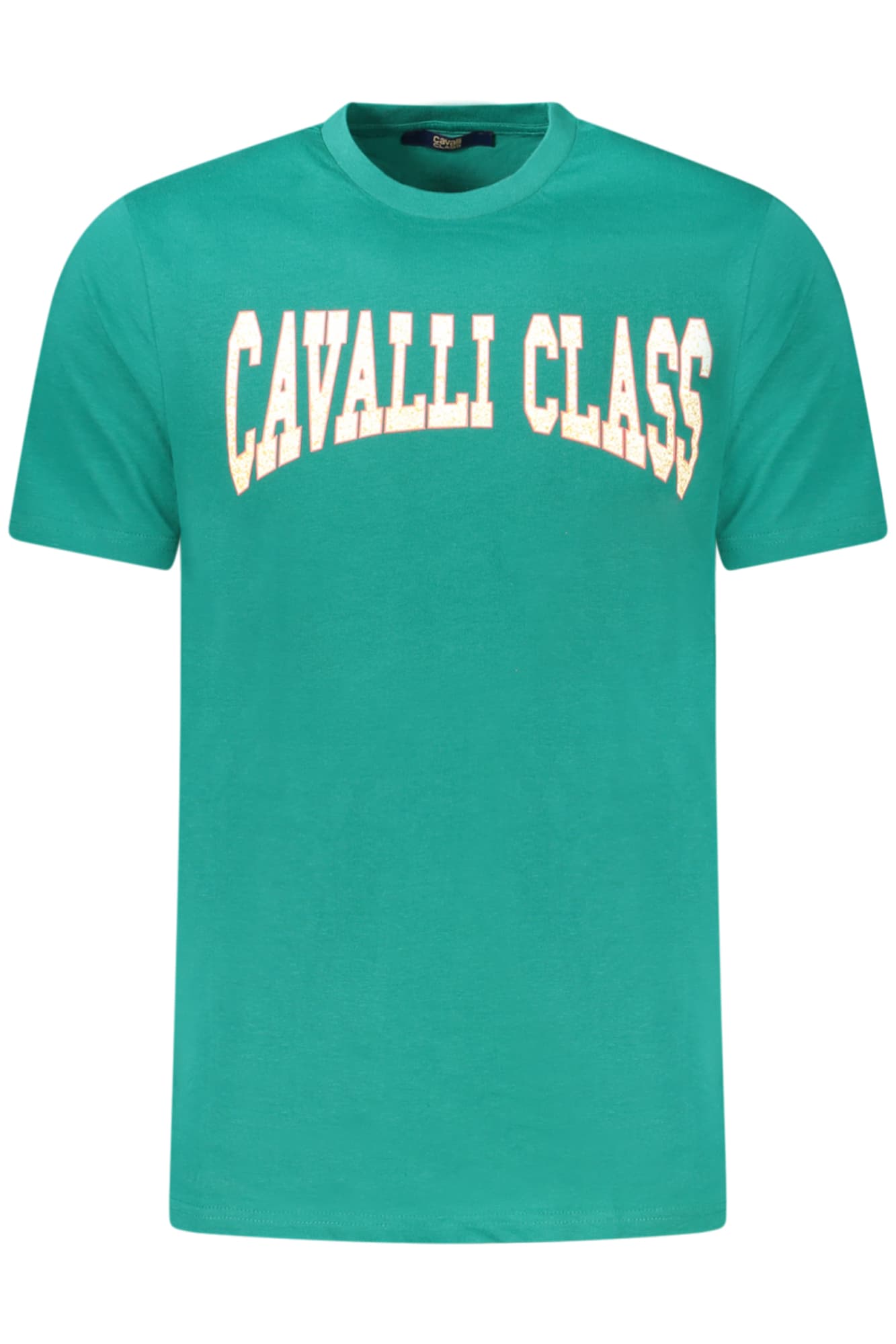CAVALLI CLASS T-SHIRT MANICHE CORTE UOMO VERDE - Immagine principale