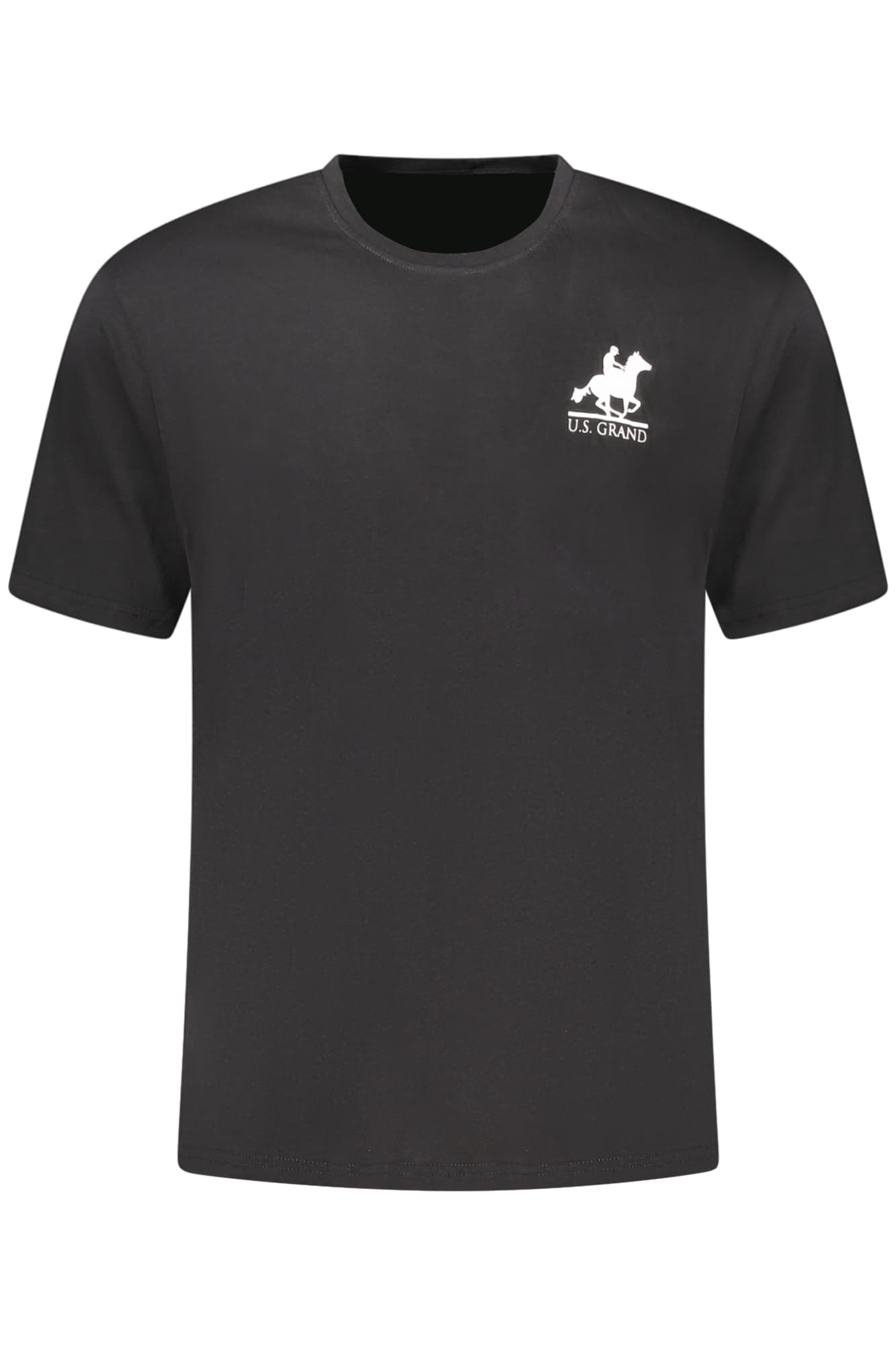 U.S. GRAND T-SHIRT MANICHE CORTE UOMO NERO - Immagine principale