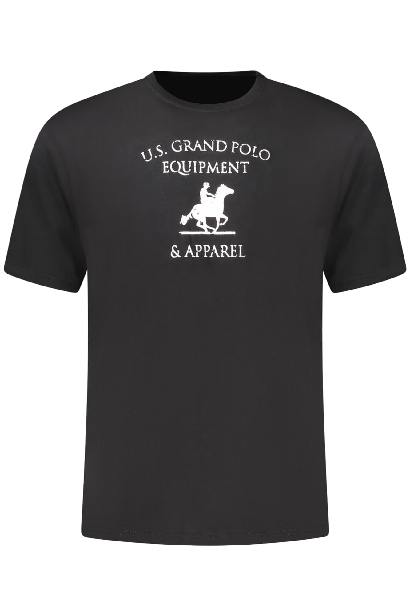 U.S. GRAND T-SHIRT MANICHE CORTE UOMO NERO - Immagine principale
