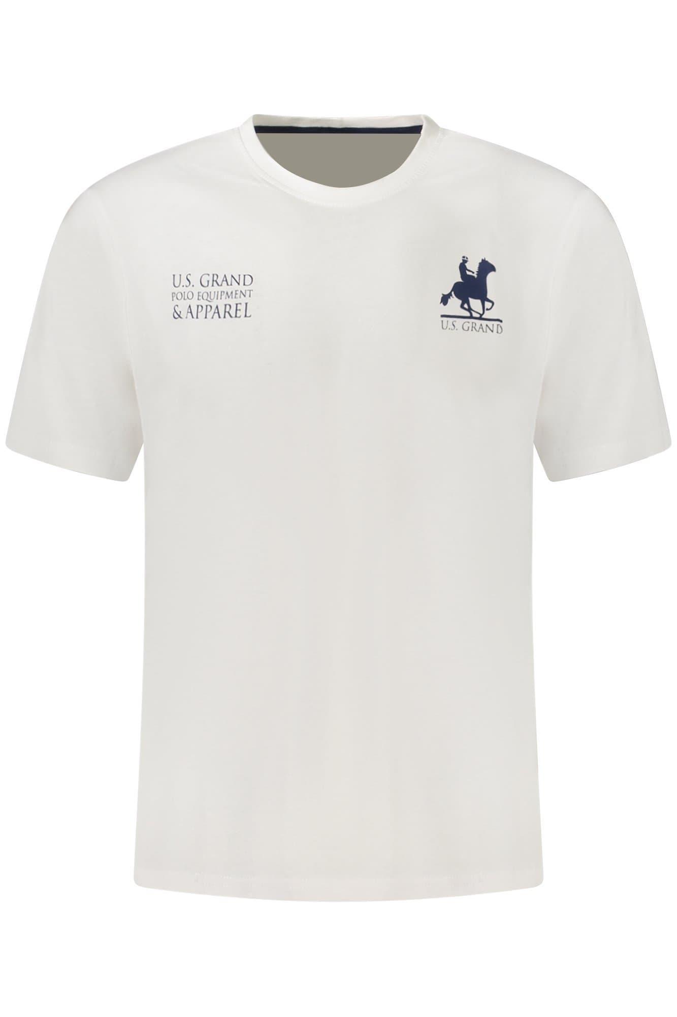 U.S. GRAND T-SHIRT MANICHE CORTE UOMO BIANCO - Immagine principale