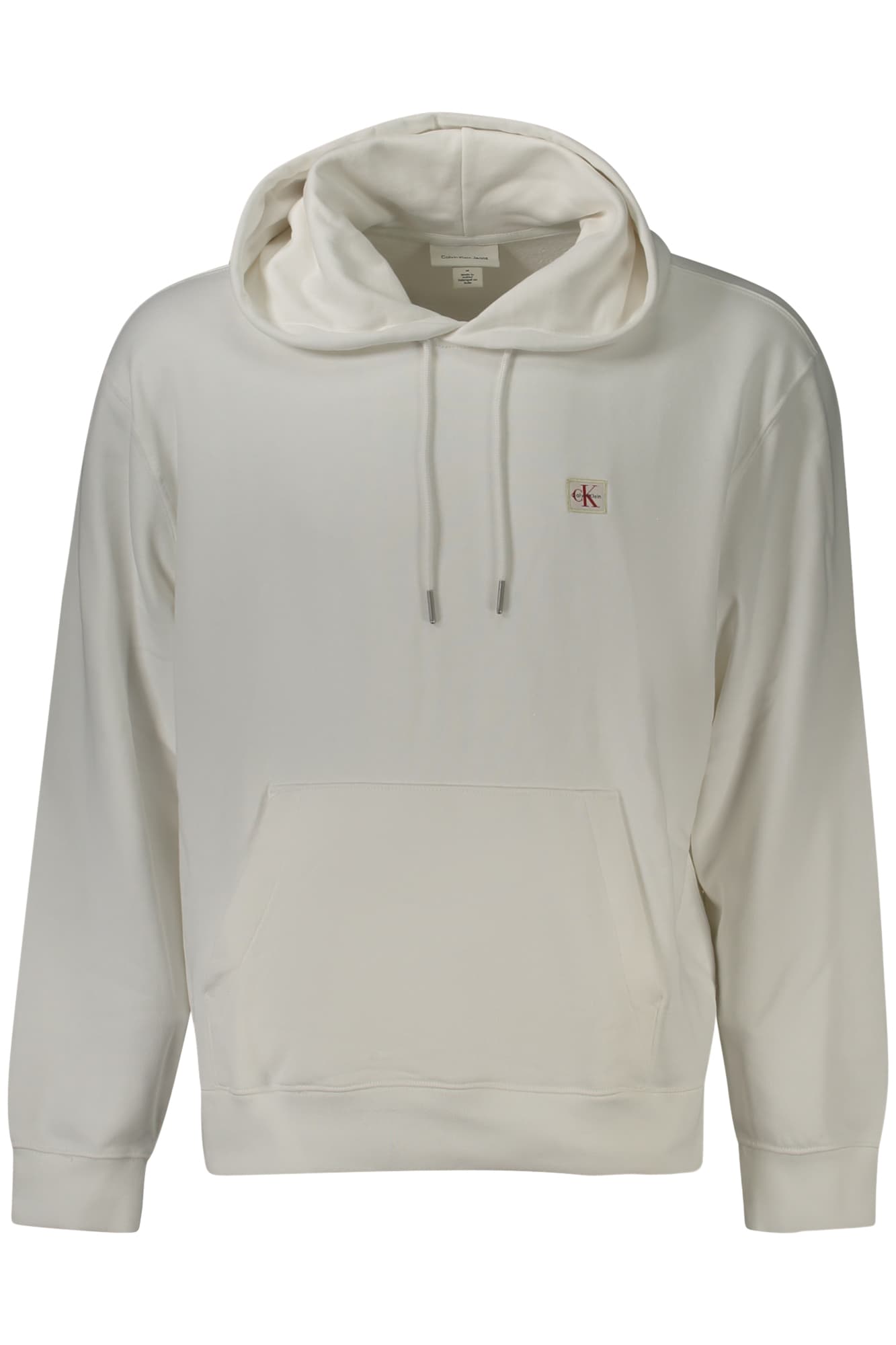 CALVIN KLEIN FELPA SENZA ZIP UOMO BIANCO - Immagine principale