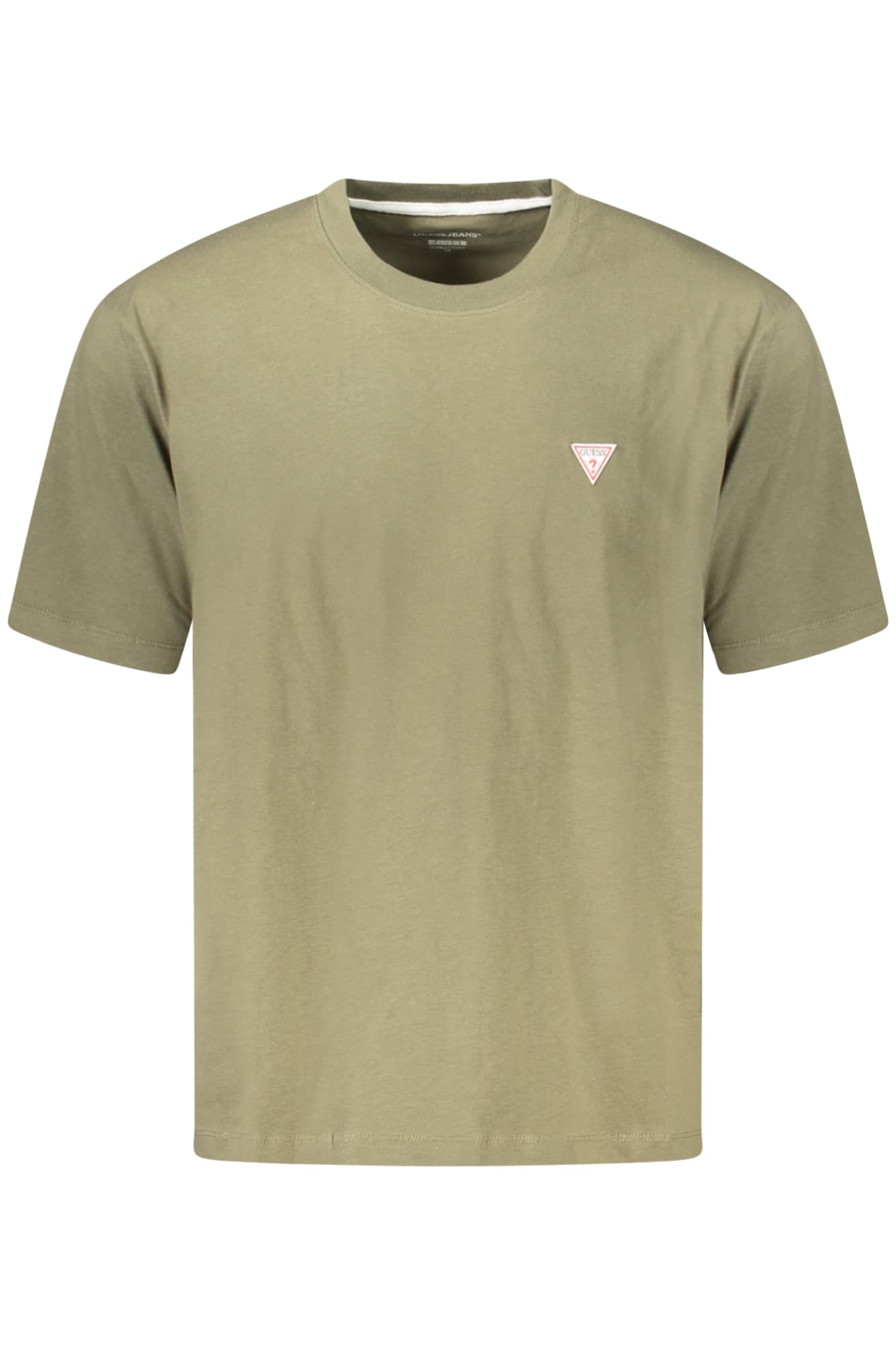 GUESS JEANS T-SHIRT MANICHE CORTE UOMO VERDE - Immagine principale