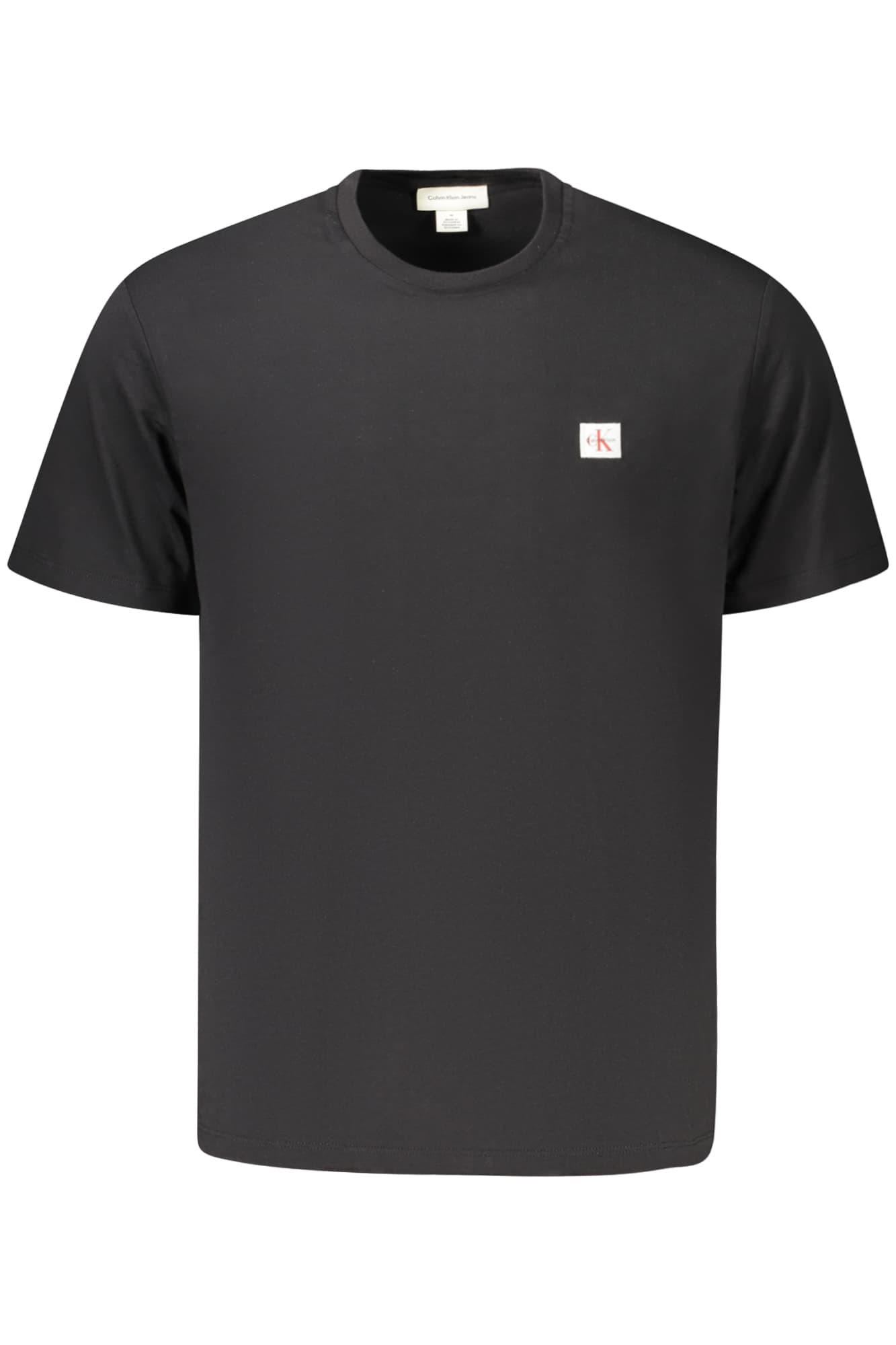 CALVIN KLEIN T-SHIRT MANICHE CORTE UOMO NERO - Immagine principale