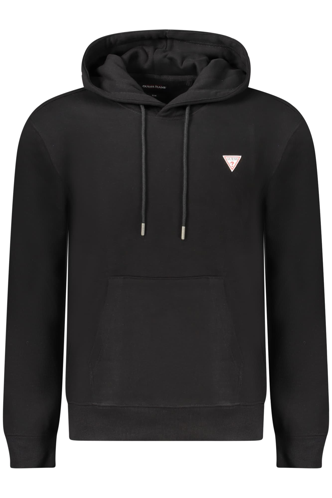 GUESS JEANS FELPA SENZA ZIP UOMO NERO - Immagine principale