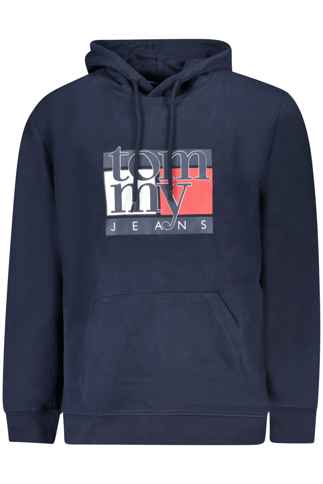 TOMMY HILFIGER FELPA SENZA ZIP UOMO BLU - Immagine 1