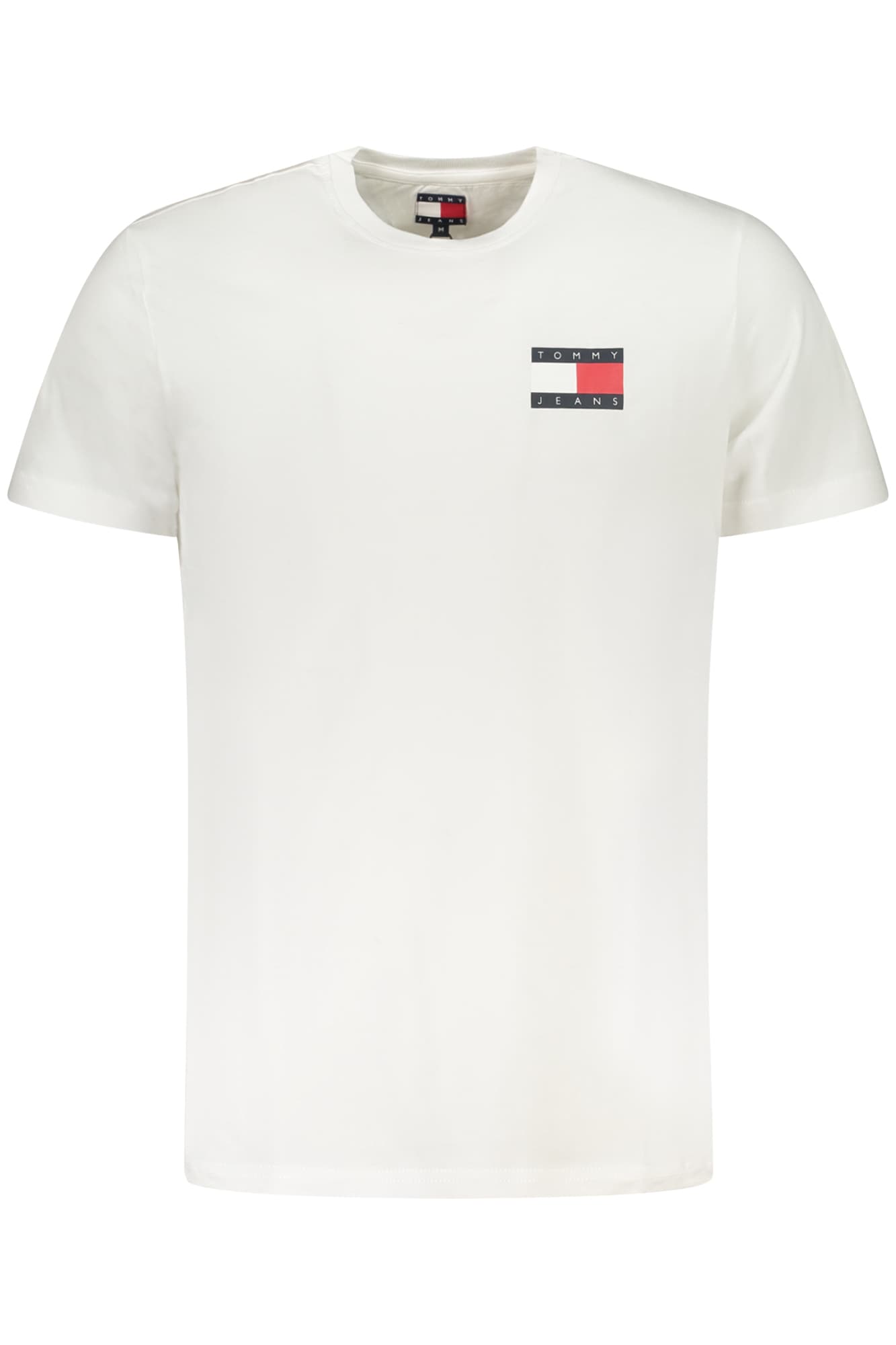 TOMMY HILFIGER T-SHIRT MANICHE CORTE UOMO BIANCO - Immagine principale