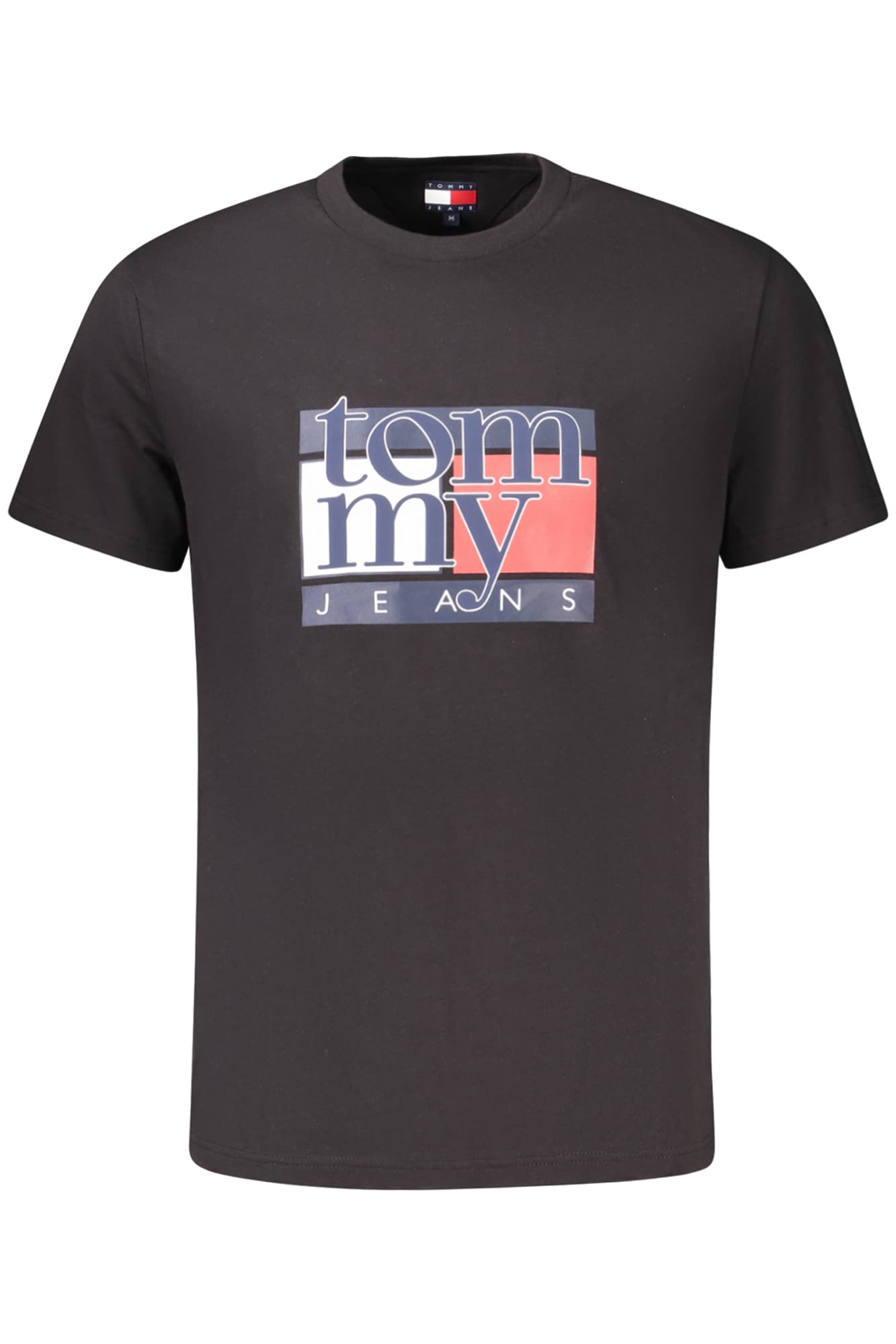 TOMMY HILFIGER T-SHIRT MANICHE CORTE UOMO NERO - Immagine principale