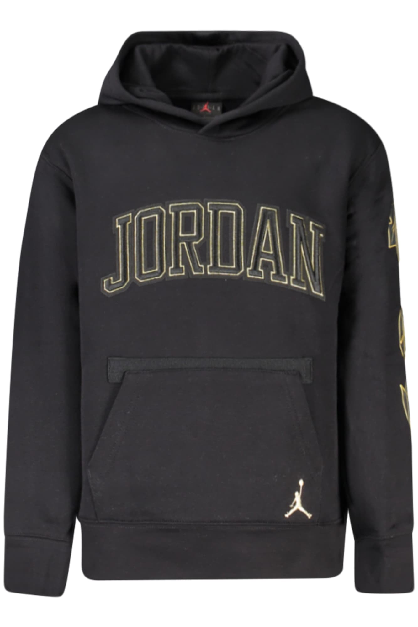 JORDAN FELPA SENZA ZIP UOMO NERO - Immagine principale