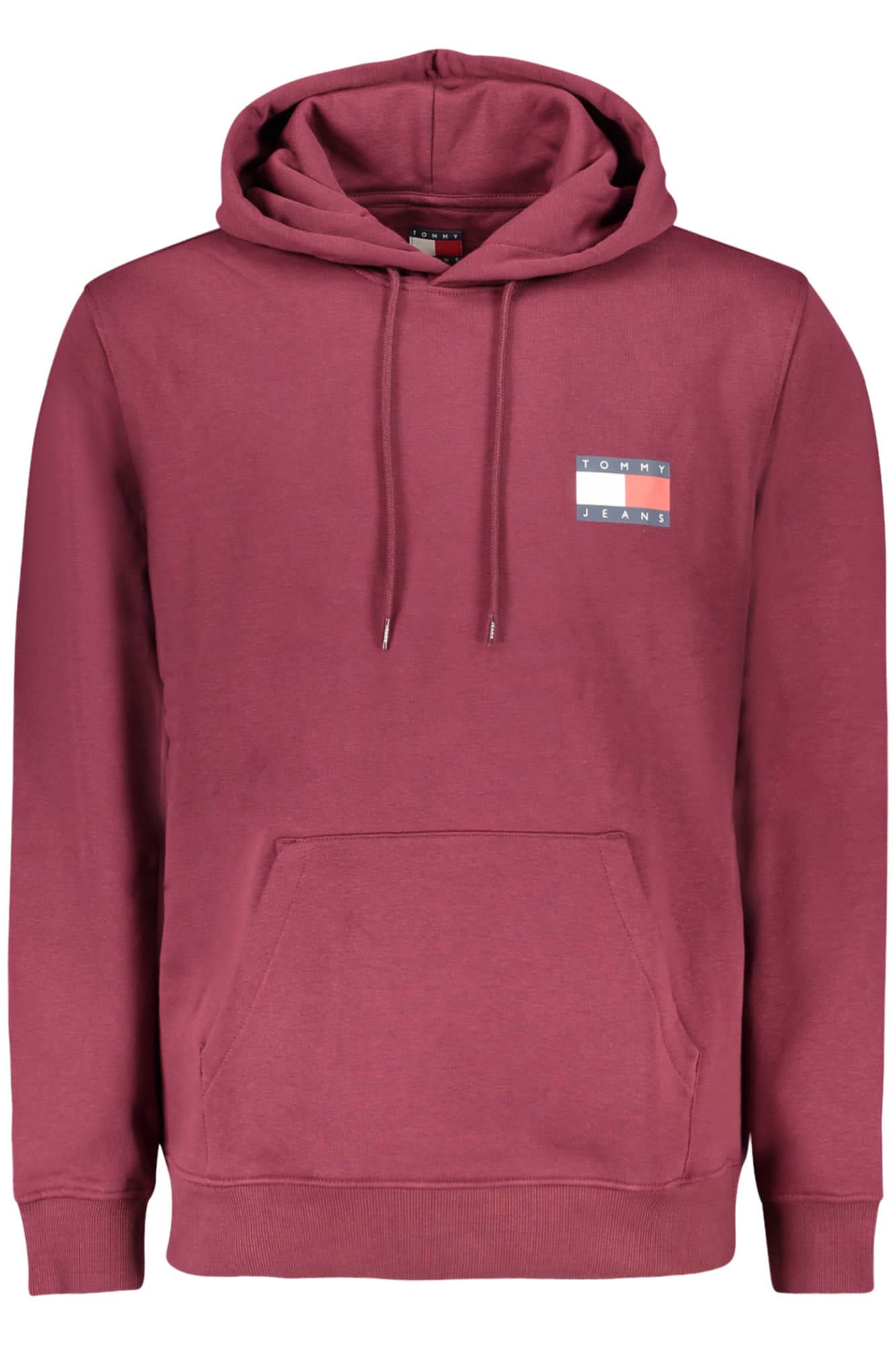 TOMMY HILFIGER FELPA SENZA ZIP UOMO ROSSO - Immagine principale