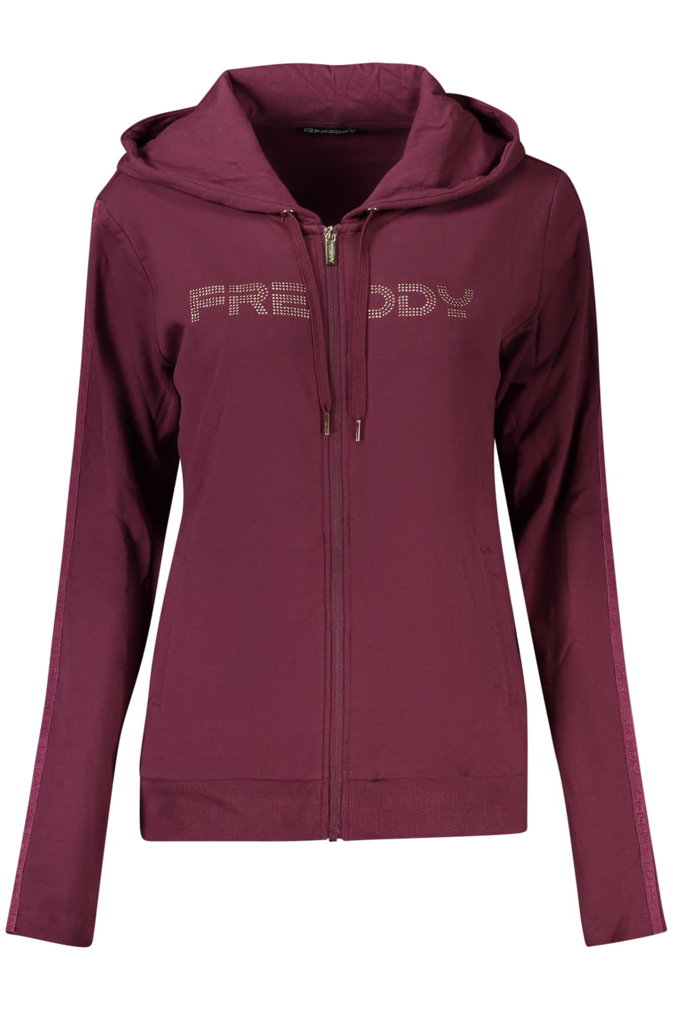 FREDDY FELPA CON ZIP DONNA VIOLA - Immagine principale