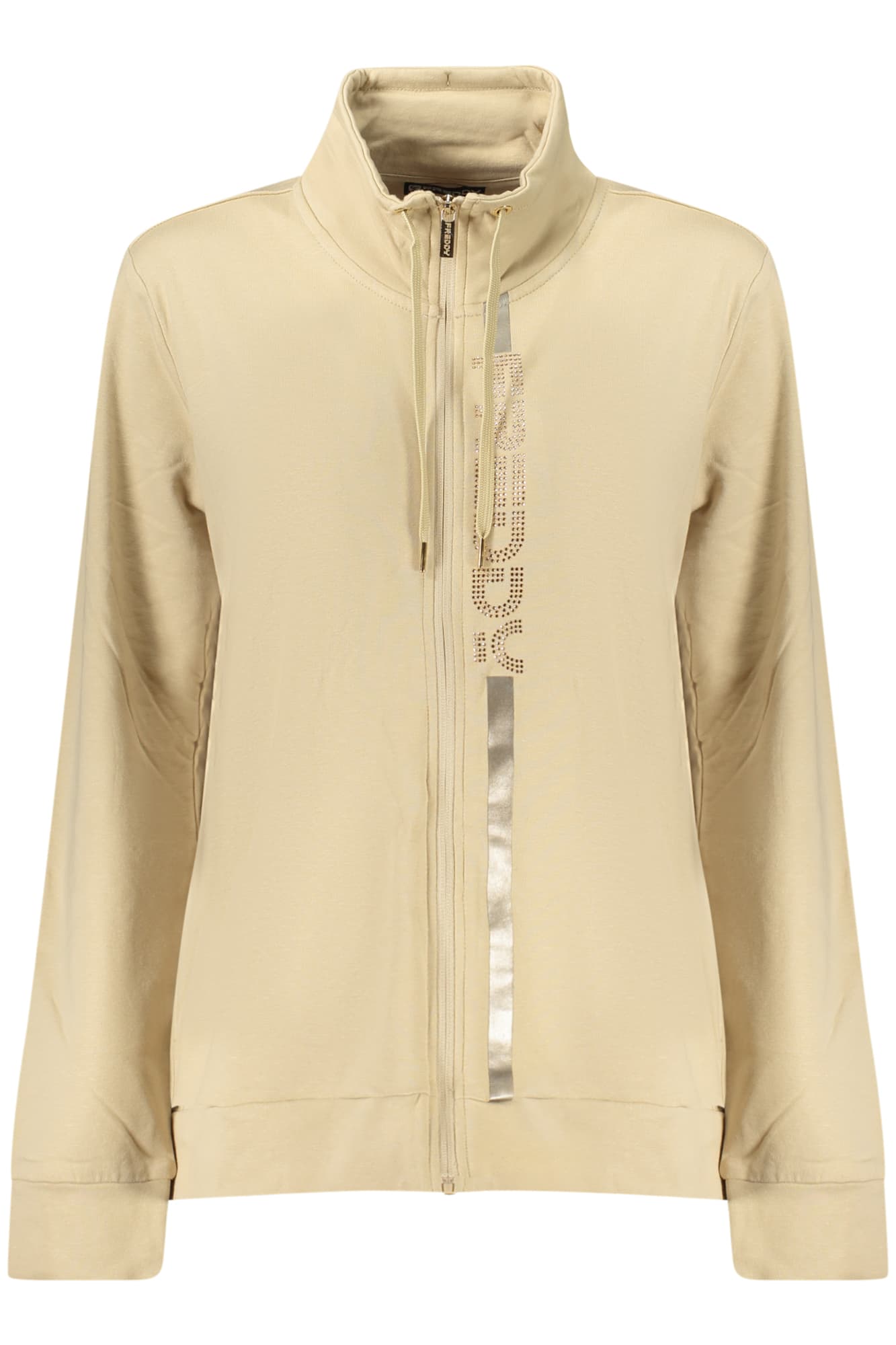 FREDDY FELPA CON ZIP DONNA BEIGE - Immagine principale