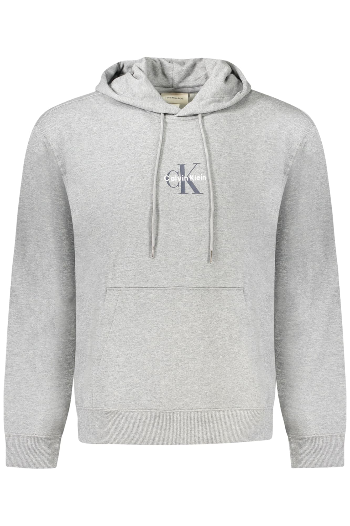 CALVIN KLEIN FELPA SENZA ZIP UOMO GRIGIO - Immagine principale