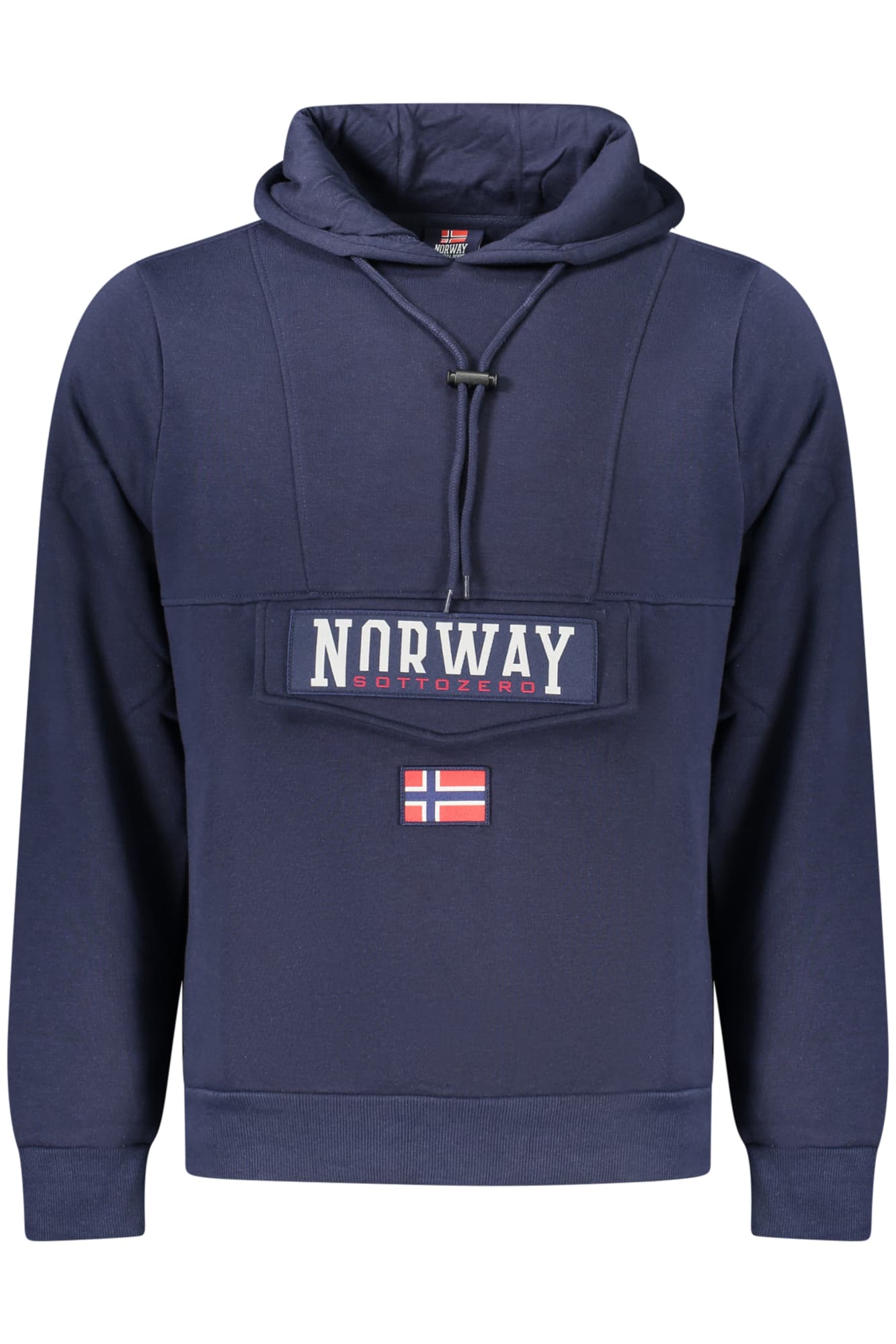NORWAY 1963 FELPA SENZA ZIP UOMO BLU - Immagine principale