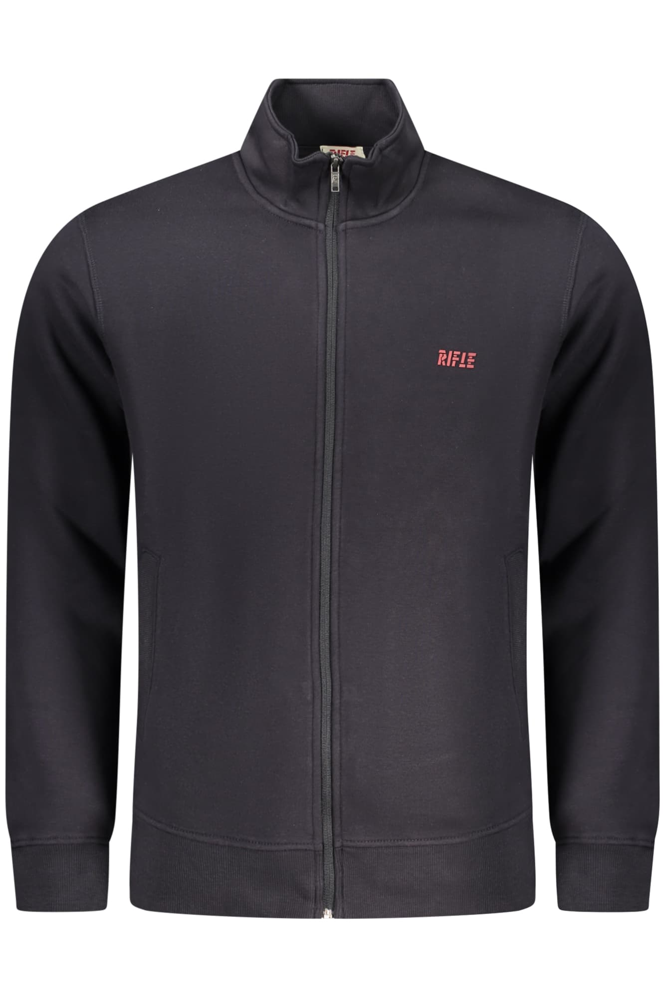 RIFLE FELPA CON ZIP UOMO BLU - Immagine principale
