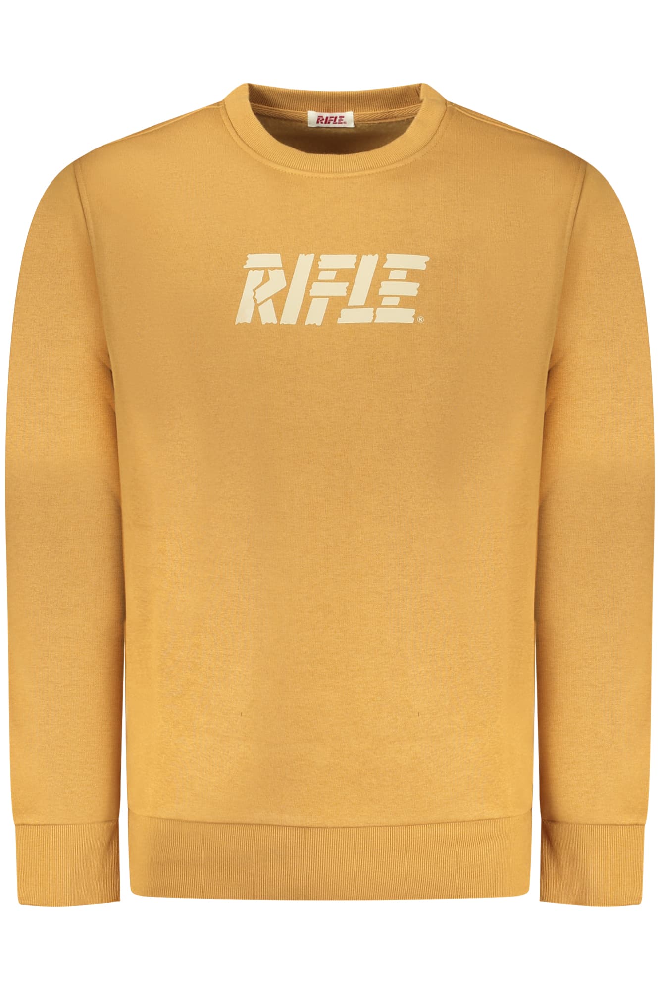 RIFLE FELPA SENZA ZIP UOMO MARRONE - Immagine principale