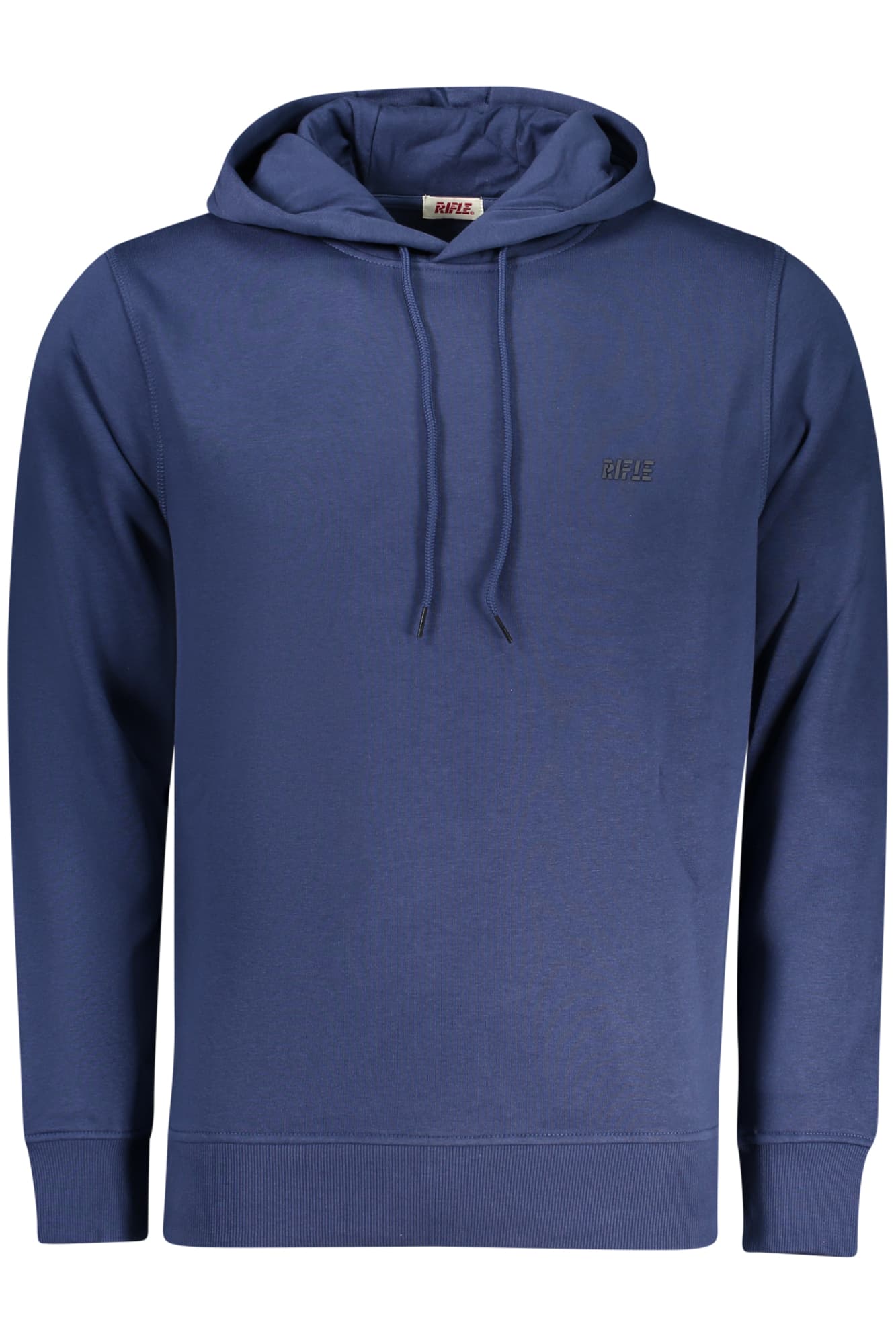 RIFLE FELPA SENZA ZIP UOMO BLU - Immagine principale