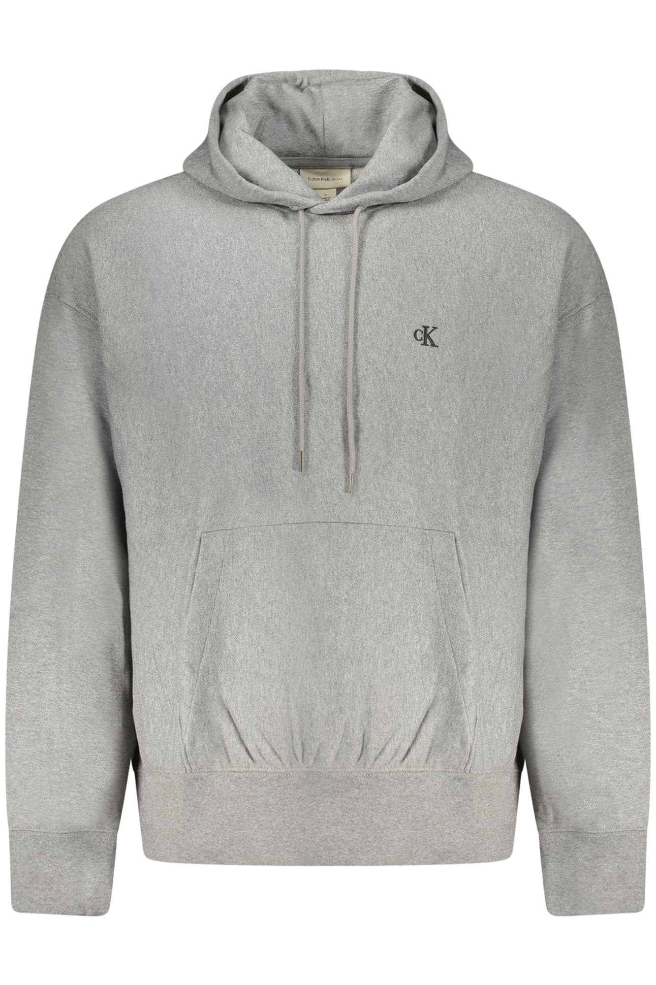 CALVIN KLEIN FELPA SENZA ZIP UOMO GRIGIO - Immagine principale