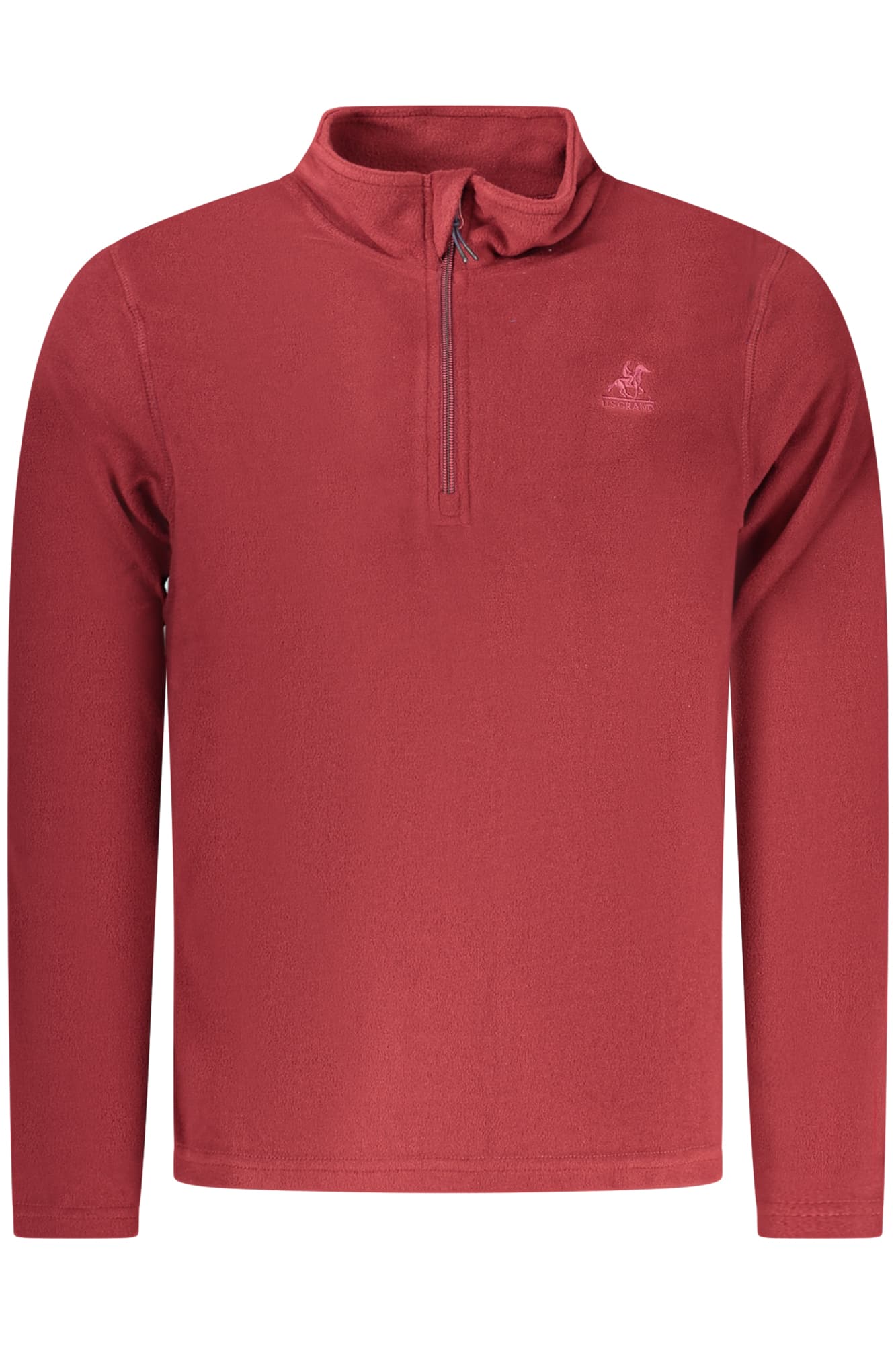 U.S. GRAND FELPA SENZA ZIP UOMO ROSSO - Immagine principale