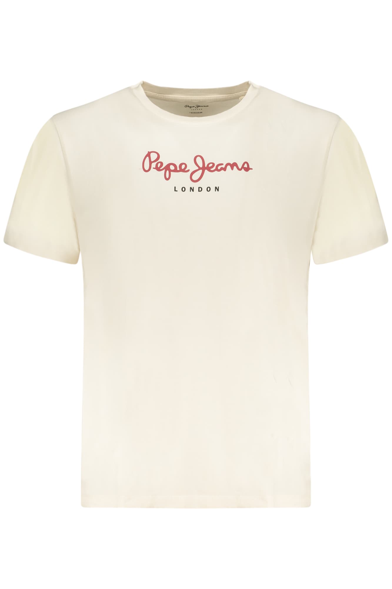 PEPE JEANS T-SHIRT MANICHE CORTE UOMO BEIGE - Immagine 1