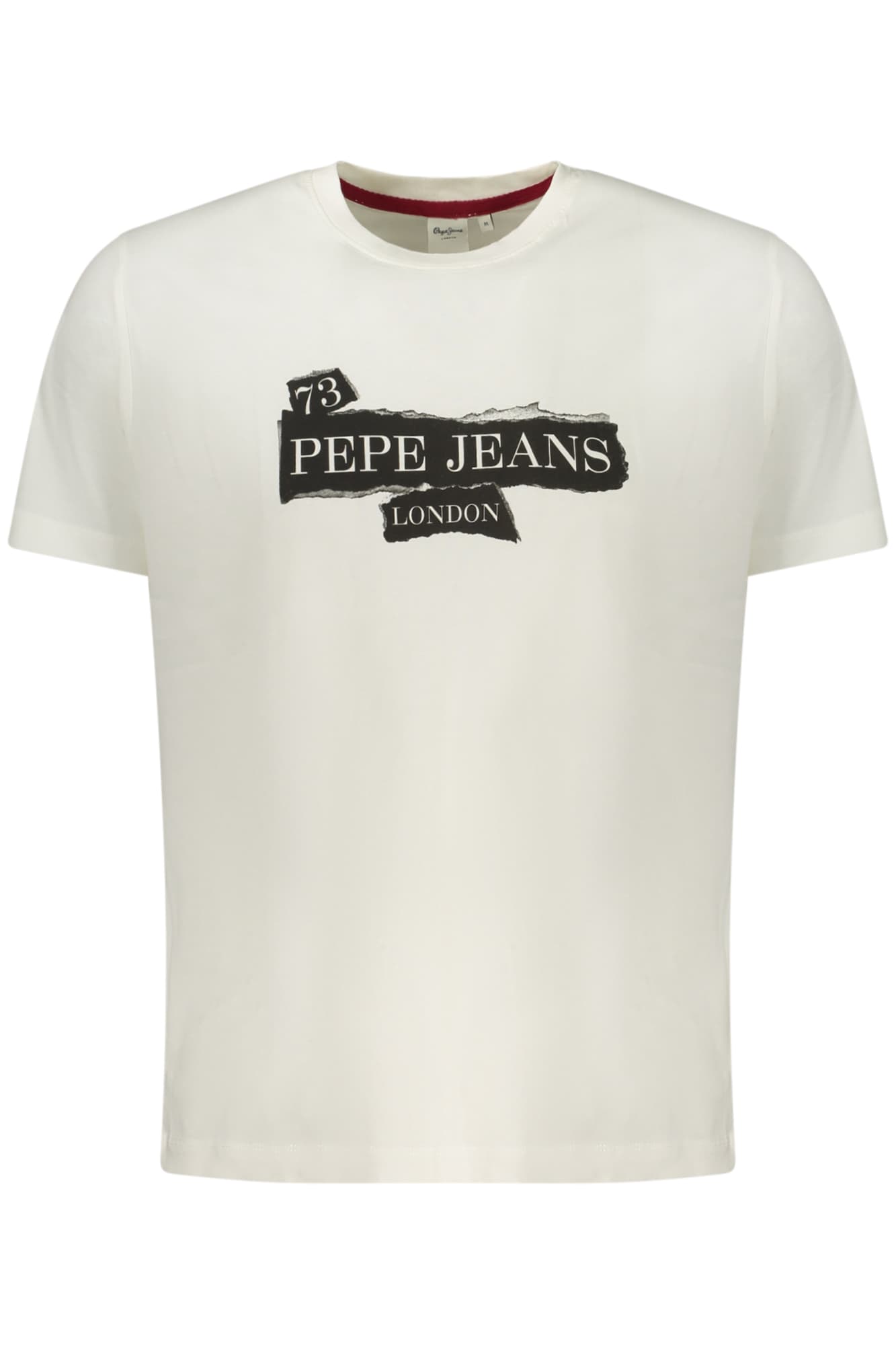 PEPE JEANS T-SHIRT MANICHE CORTE UOMO BIANCO - Immagine principale