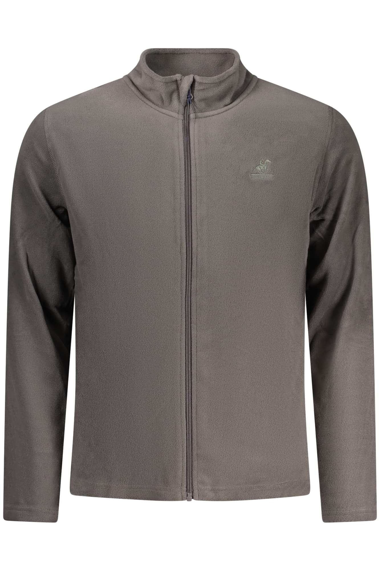 U.S. GRAND FELPA CON ZIP UOMO GRIGIO - Immagine principale