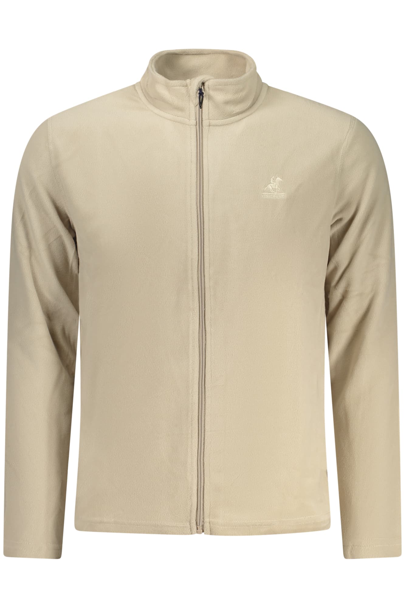 U.S. GRAND FELPA CON ZIP UOMO BEIGE - Immagine principale