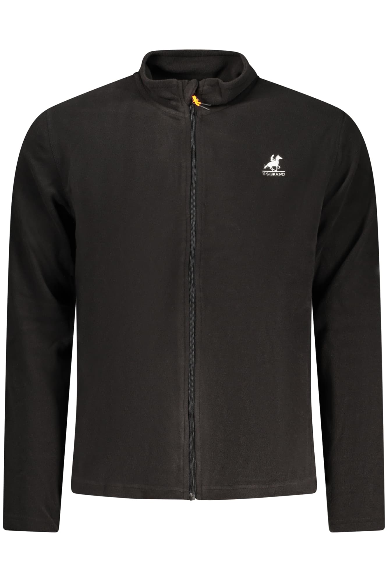 U.S. GRAND FELPA CON ZIP UOMO NERO - Immagine principale
