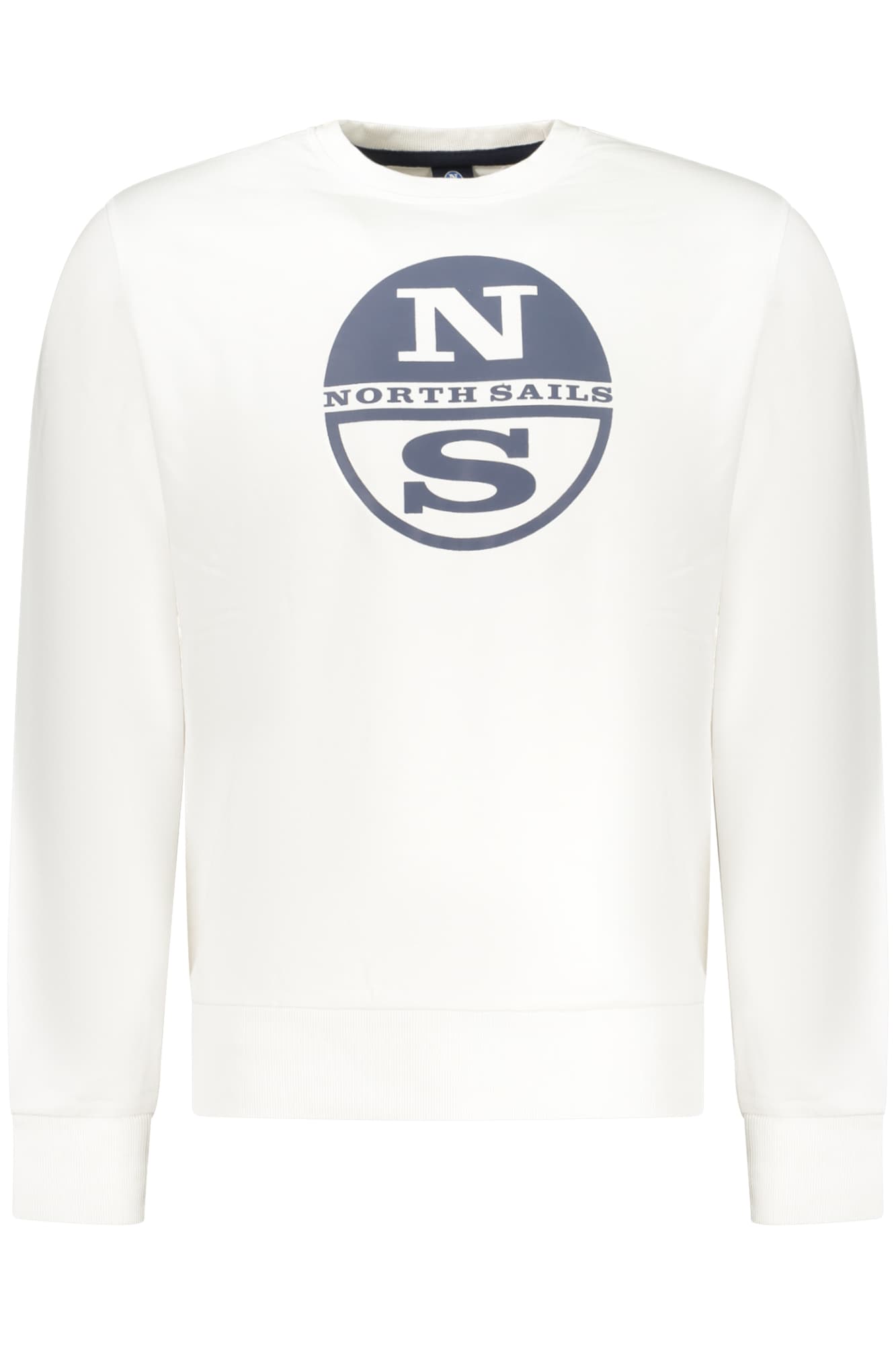 NORTH SAILS FELPA SENZA ZIP UOMO BIANCO - Immagine principale