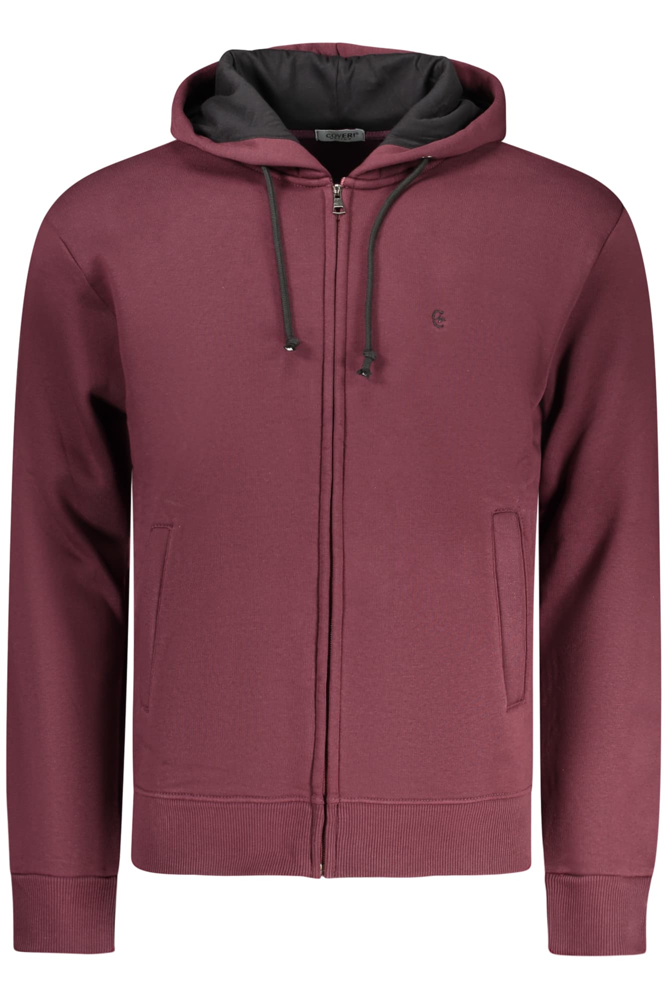 COVERI MOVING FELPA CON ZIP UOMO ROSSO - Immagine principale