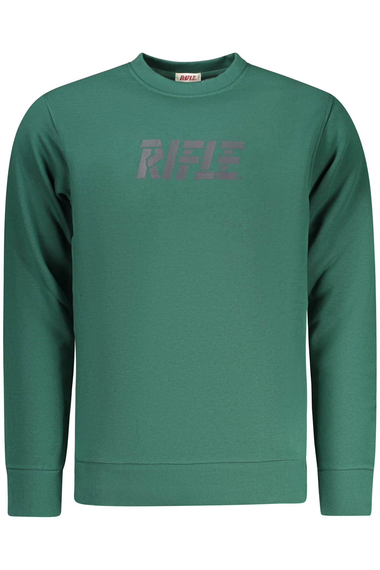 RIFLE FELPA SENZA ZIP UOMO VERDE - Immagine principale