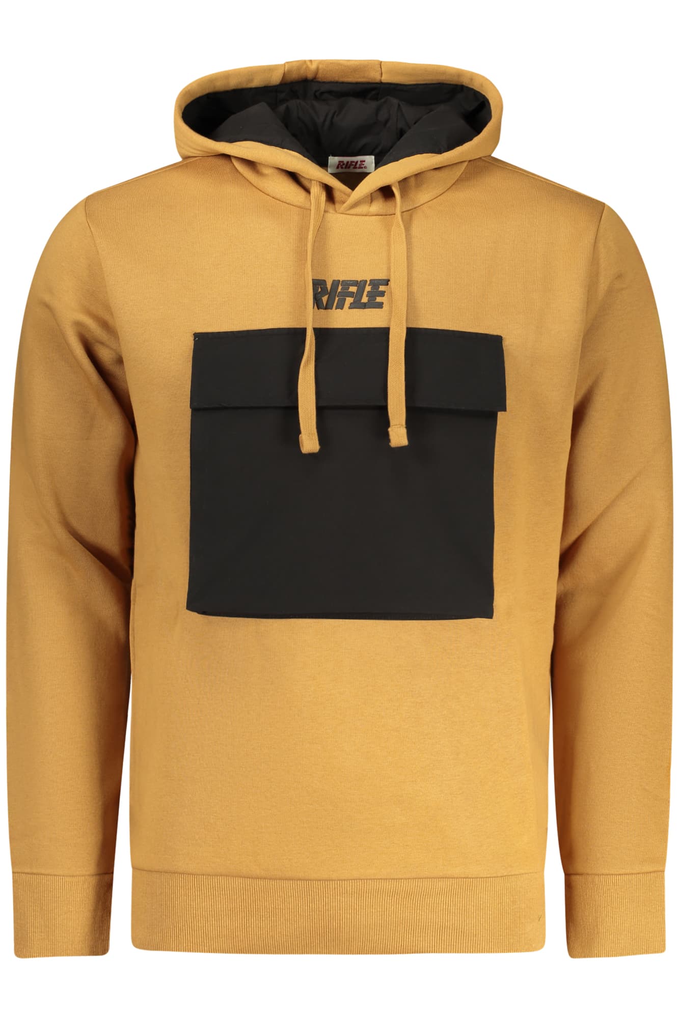 RIFLE FELPA SENZA ZIP UOMO MARRONE - Immagine principale