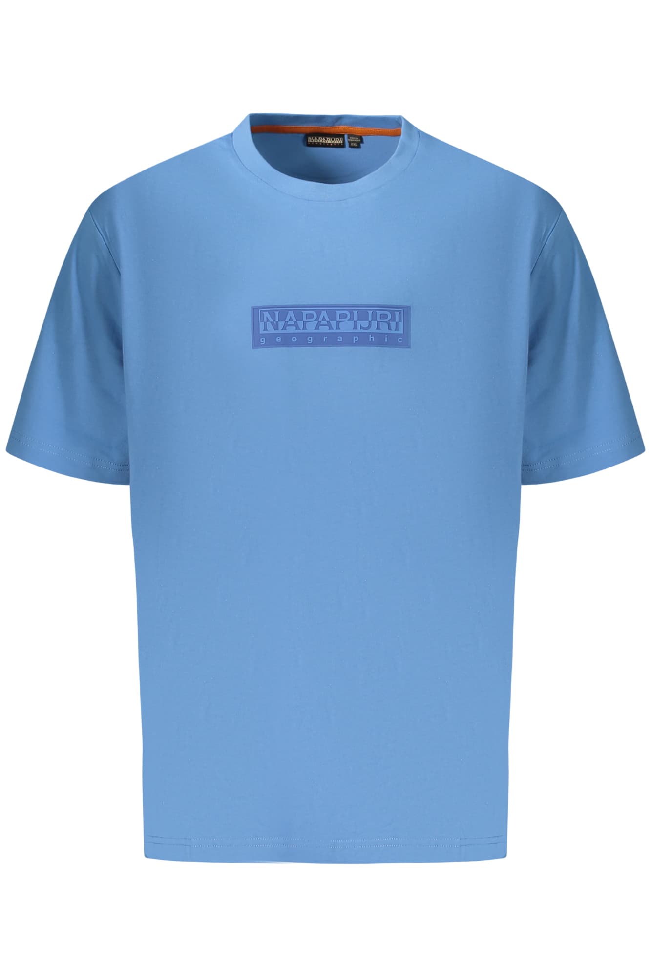 NAPAPIJRI T-SHIRT MANICHE CORTE UOMO AZZURRO - Immagine principale