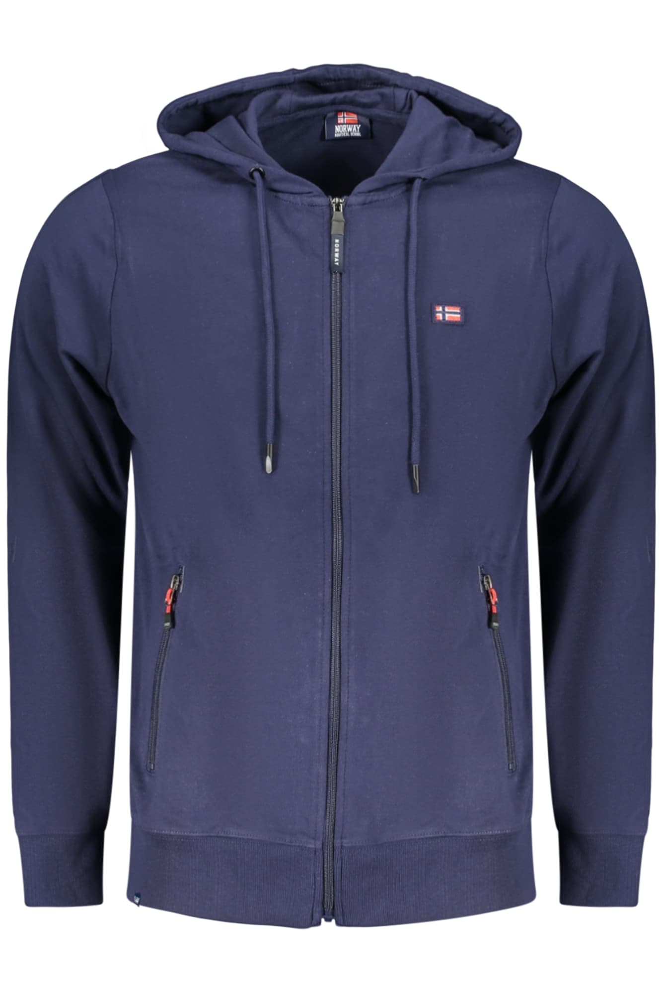 NORWAY 1963 FELPA CON ZIP UOMO BLU - Immagine principale