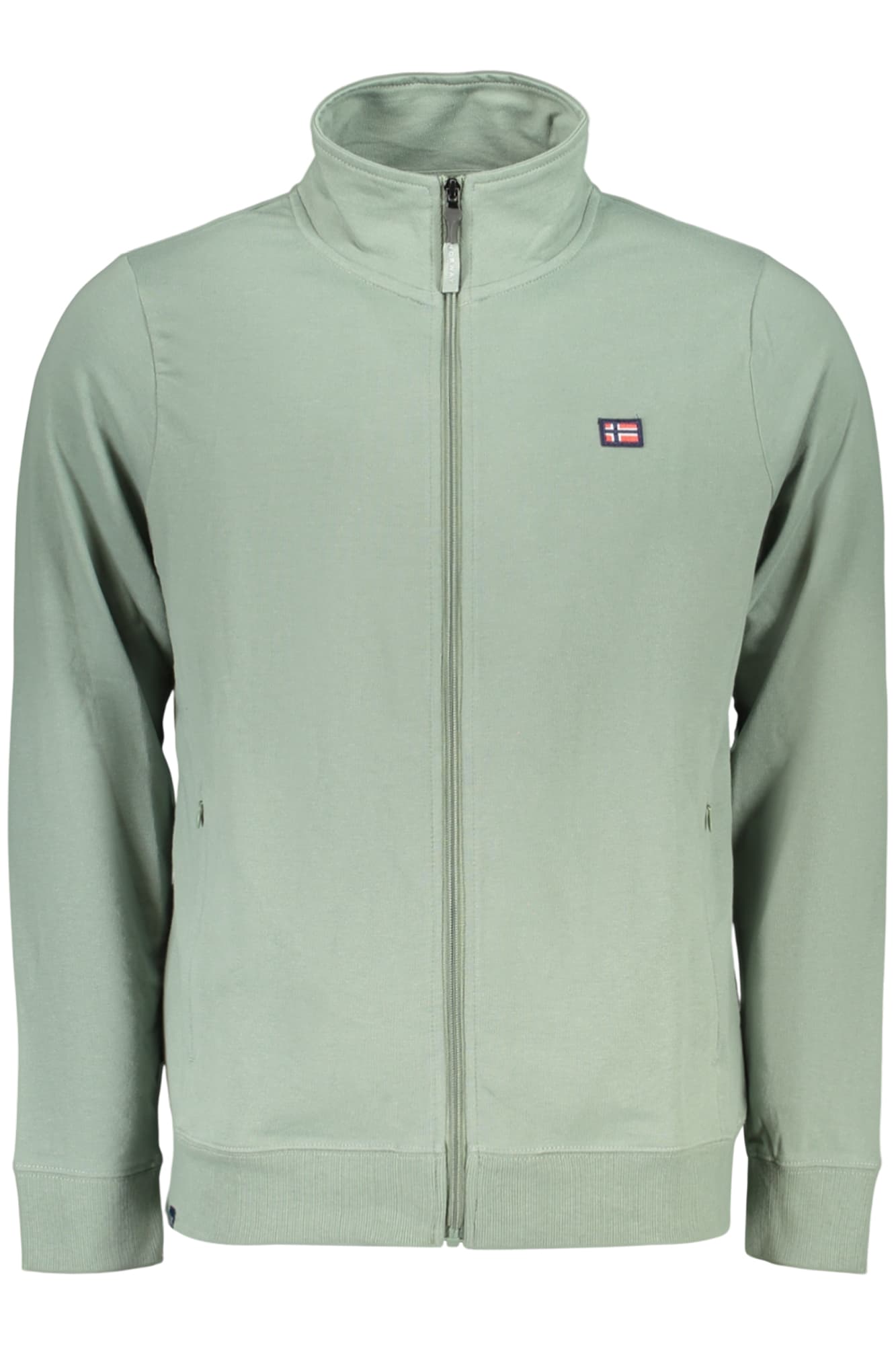 NORWAY 1963 FELPA CON ZIP UOMO VERDE - Immagine principale