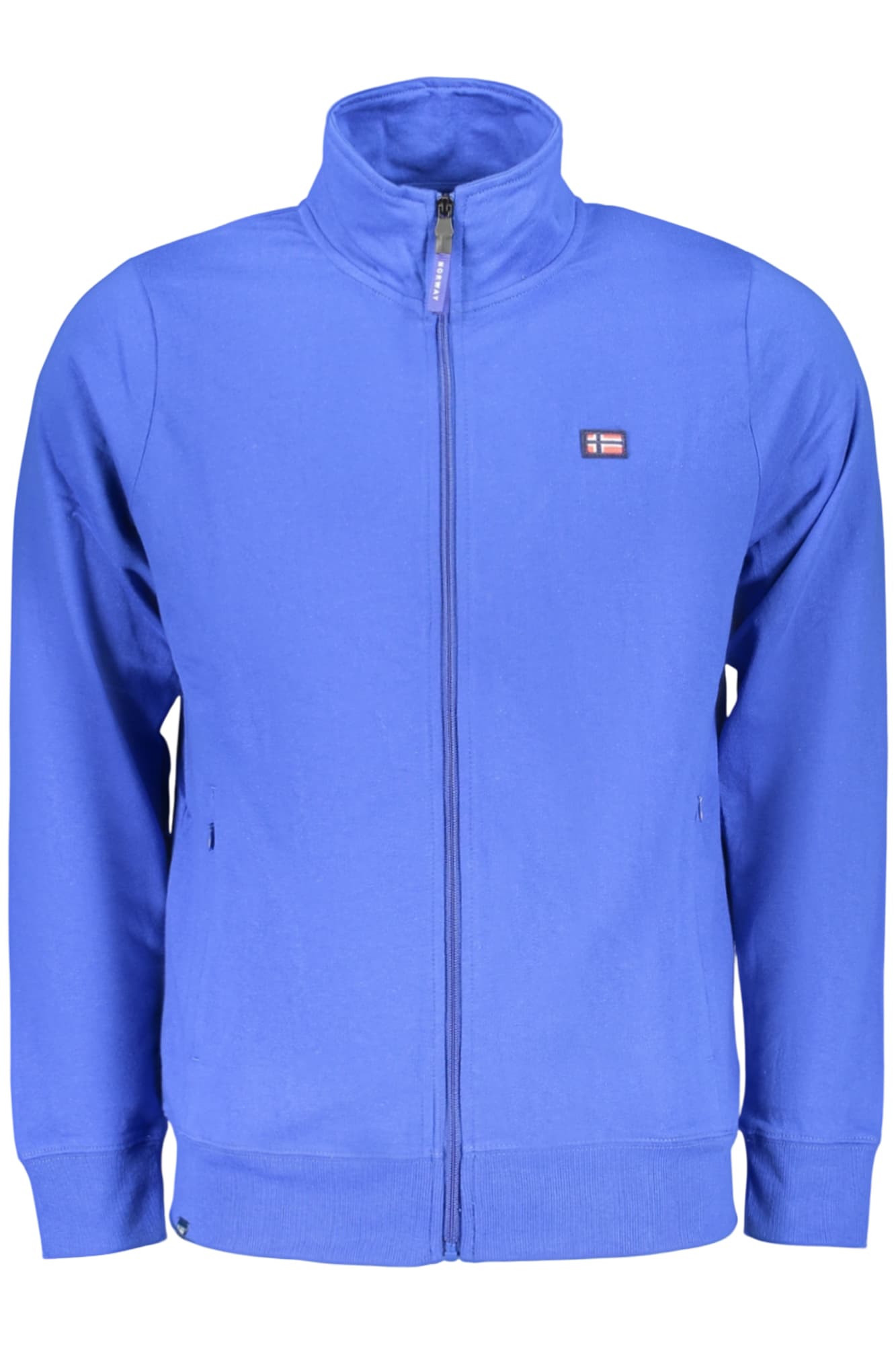 NORWAY 1963 FELPA CON ZIP UOMO BLU - Immagine principale