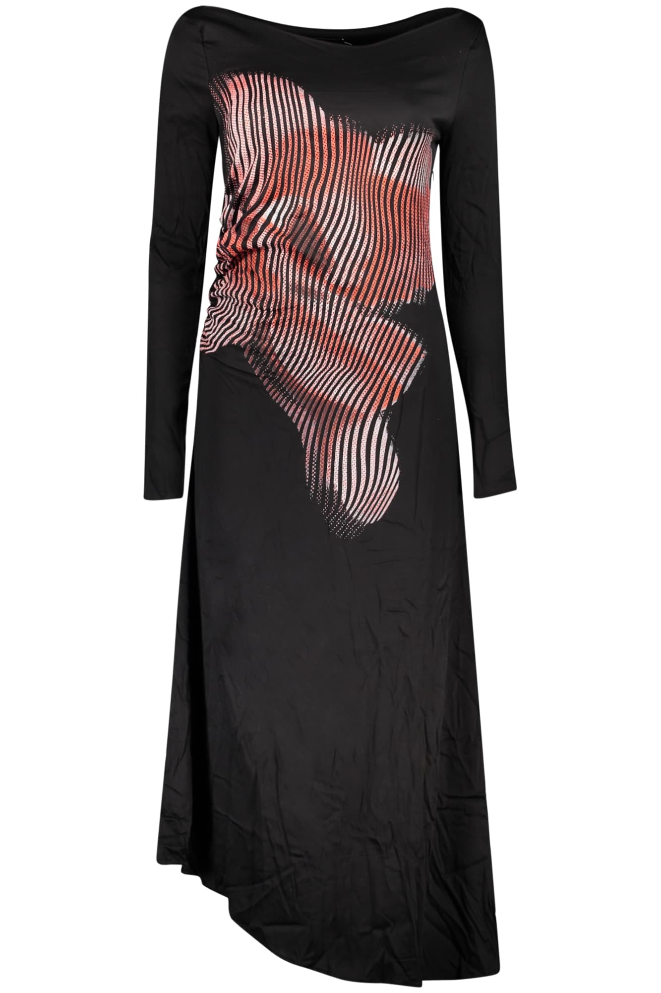 DESIGUAL ABITO LUNGO DONNA NERO - Immagine principale