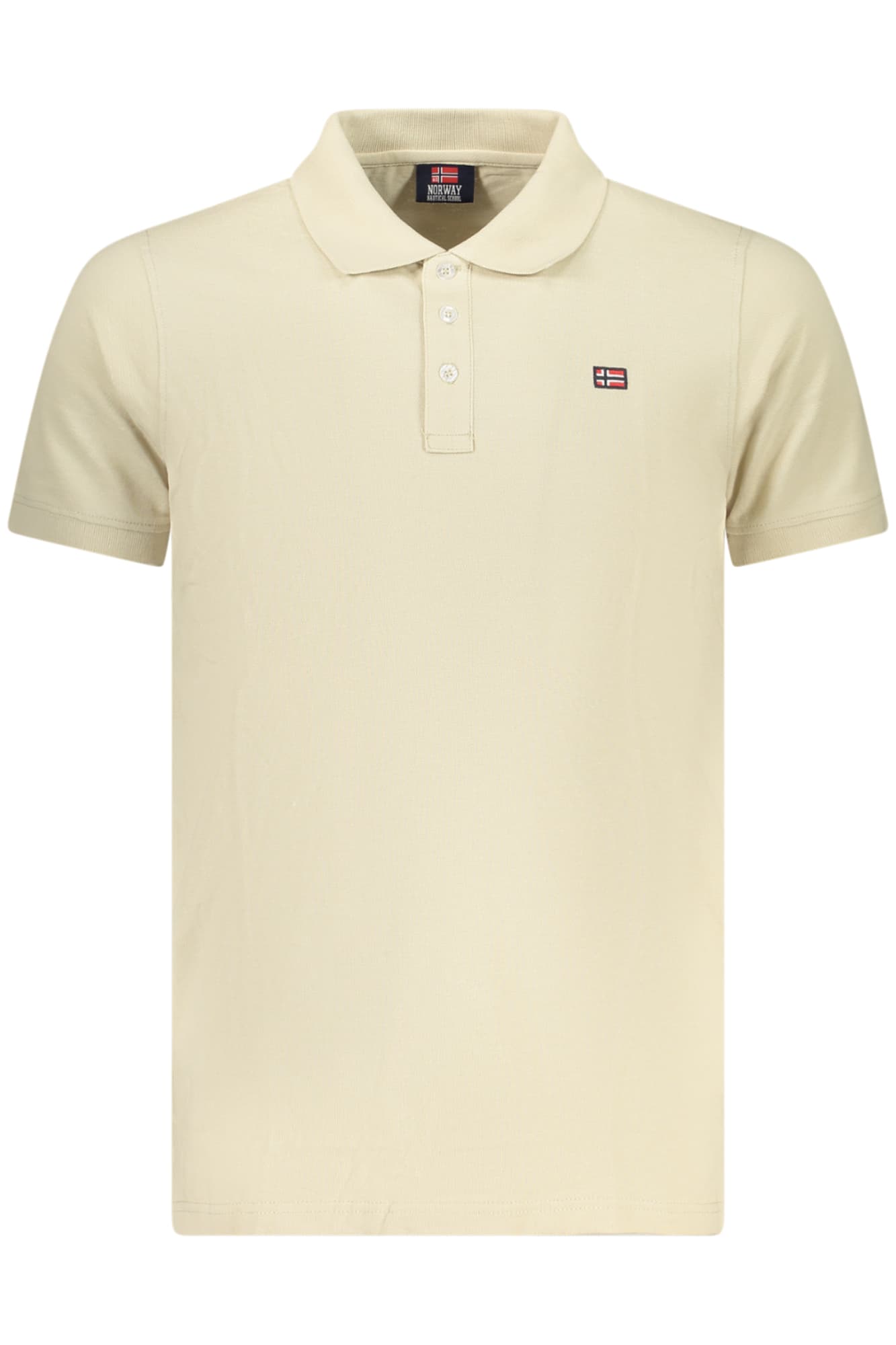 NORWAY 1963 POLO MANICHE CORTE UOMO BEIGE - Immagine principale
