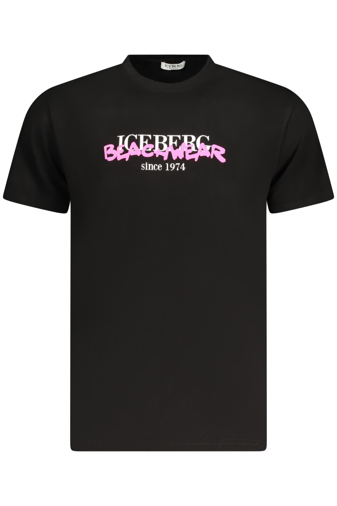 ICEBERG T-SHIRT MANICHE CORTE UOMO NERO - Immagine principale