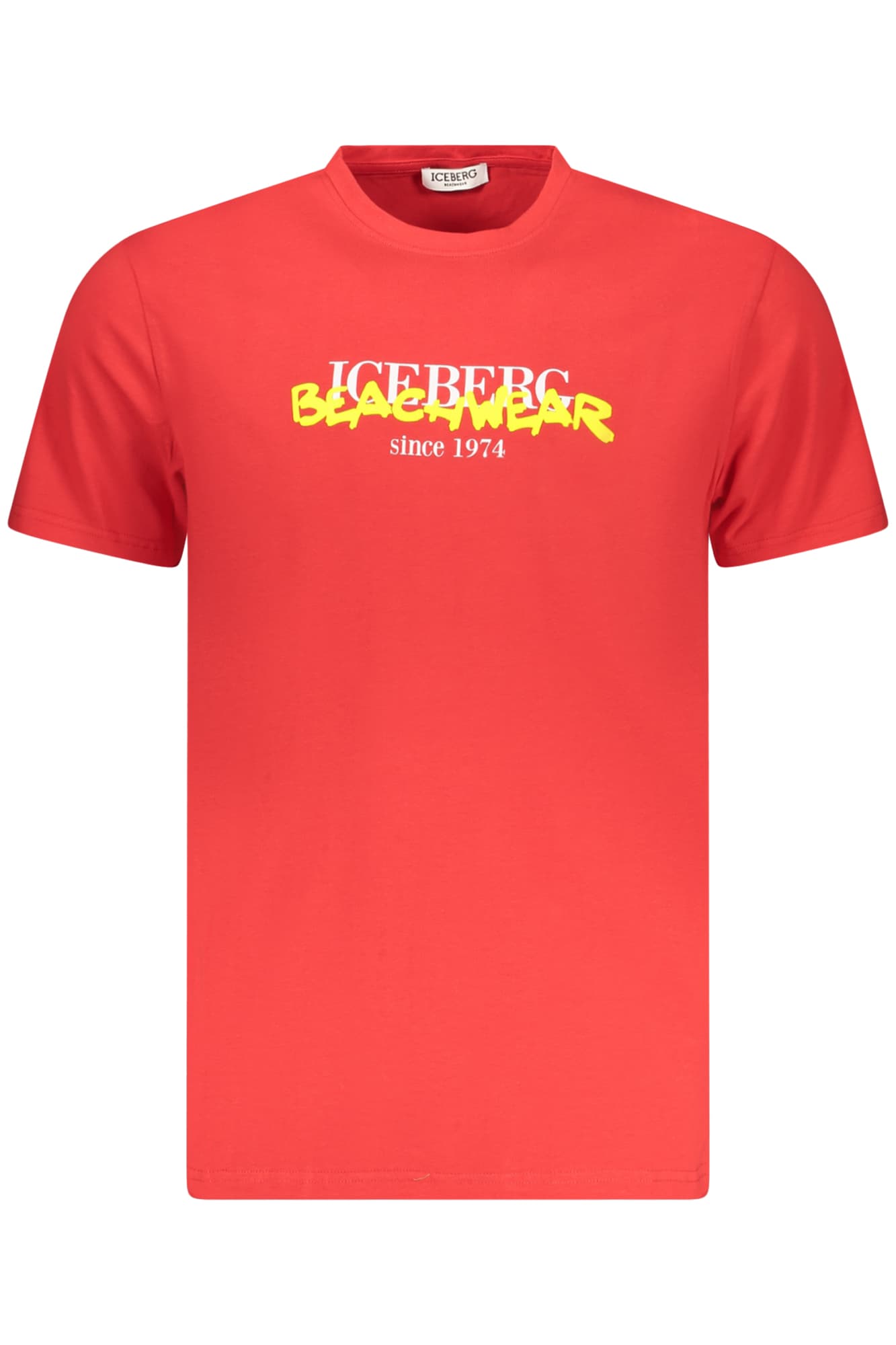 ICEBERG T-SHIRT MANICHE CORTE UOMO ROSSO - Immagine principale