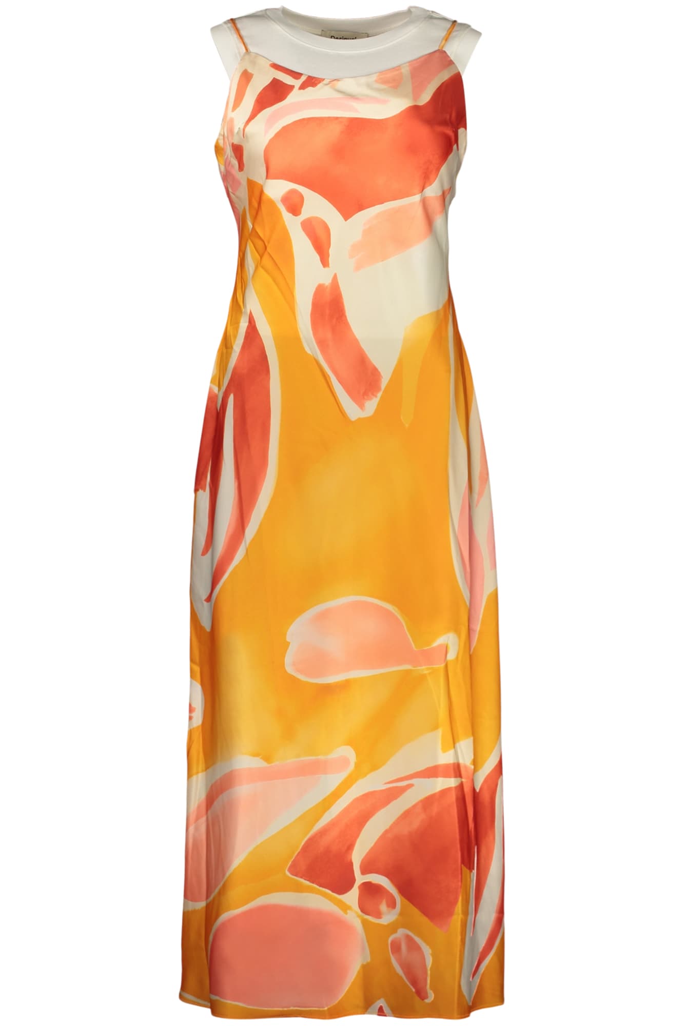 DESIGUAL ABITO LUNGO DONNA ARANCIO - Immagine principale
