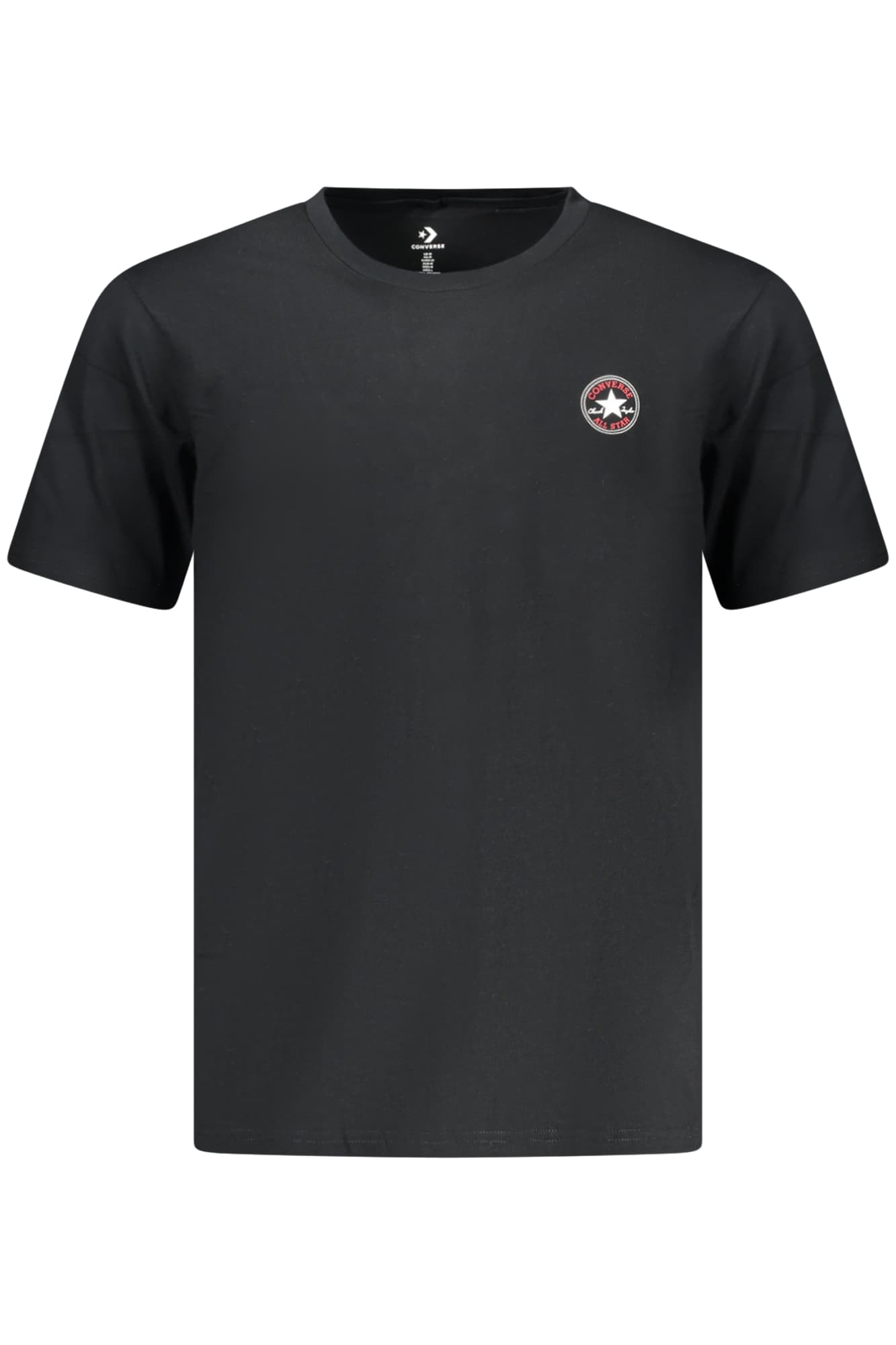 CONVERSE T-SHIRT MANICHE CORTE UOMO NERO - Immagine principale