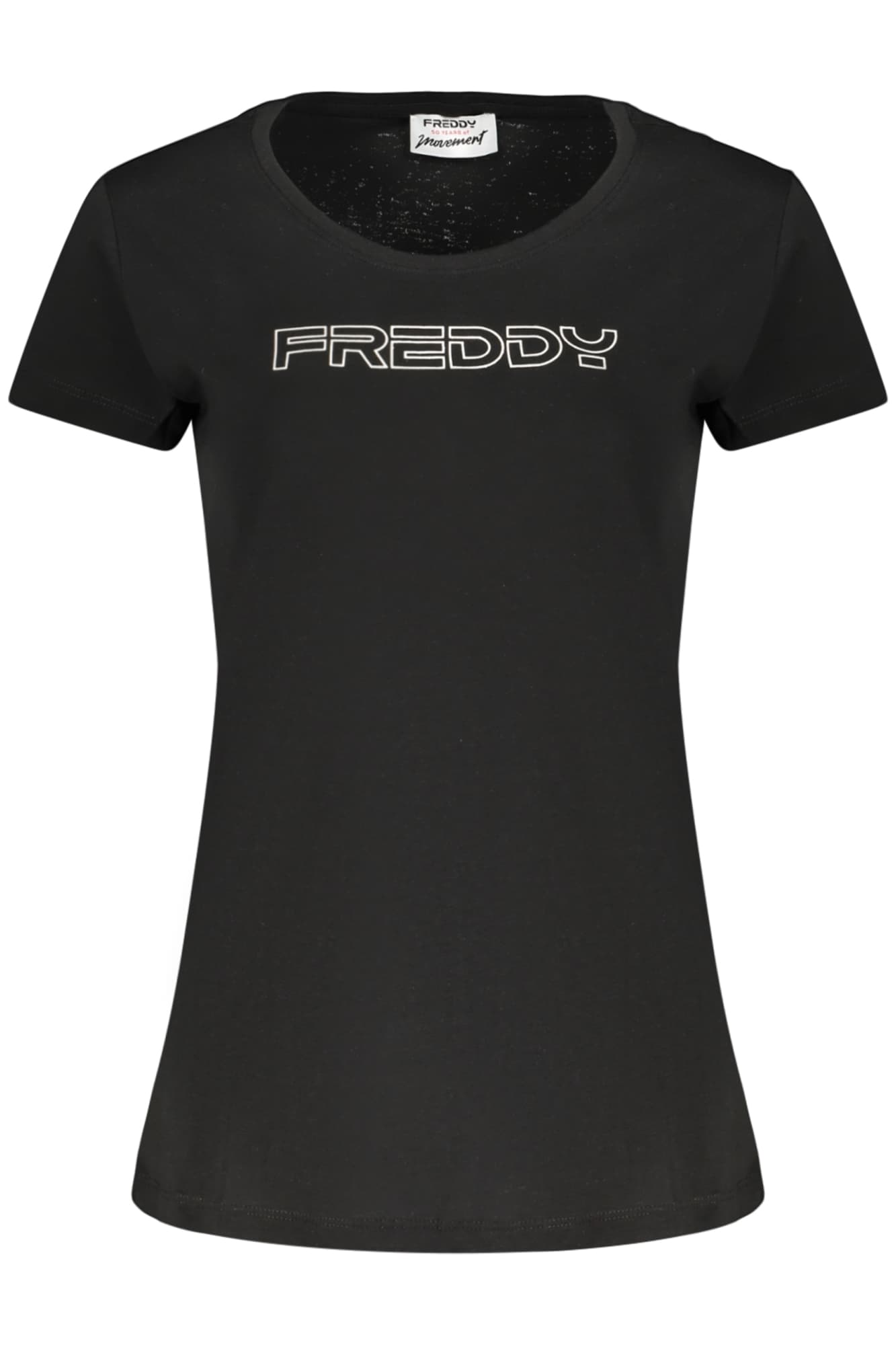 FREDDY T-SHIRT MANICHE CORTE DONNA NERO - Immagine principale