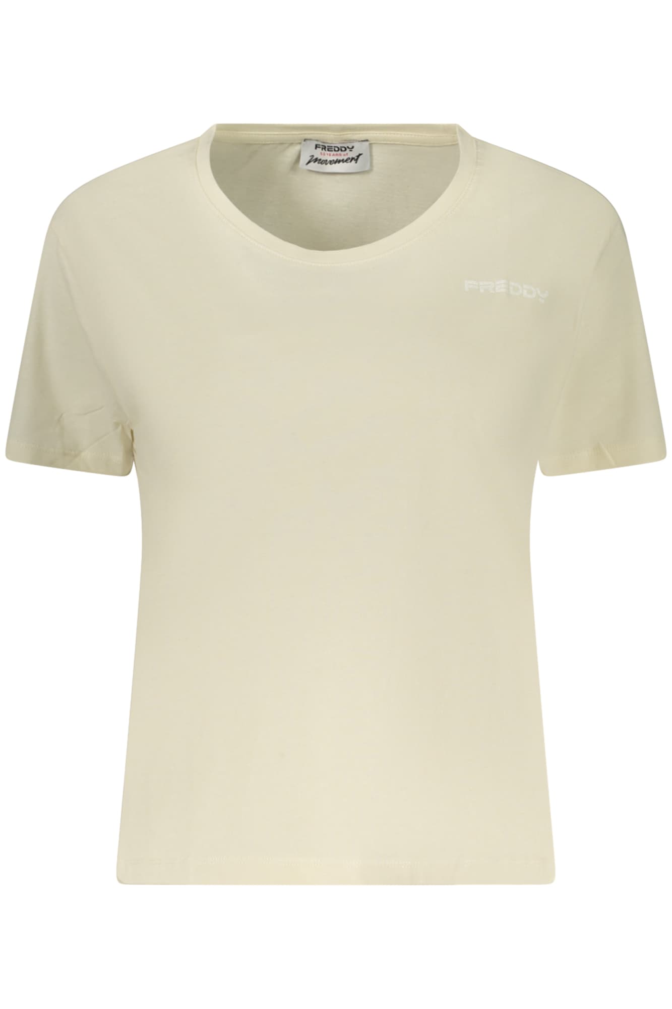 FREDDY T-SHIRT MANICHE CORTE DONNA BEIGE - Immagine principale