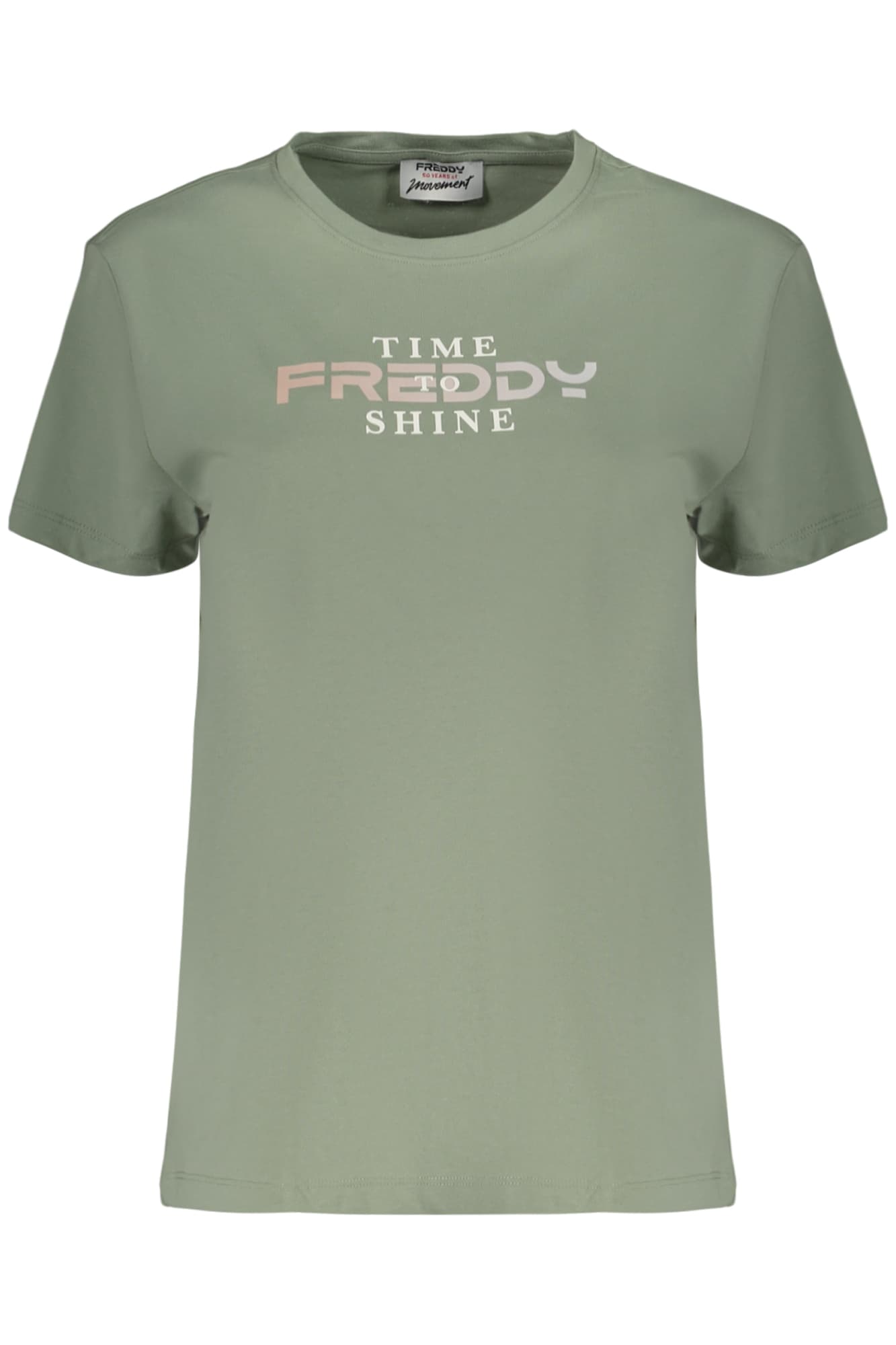 FREDDY T-SHIRT MANICHE CORTE DONNA VERDE - Immagine principale
