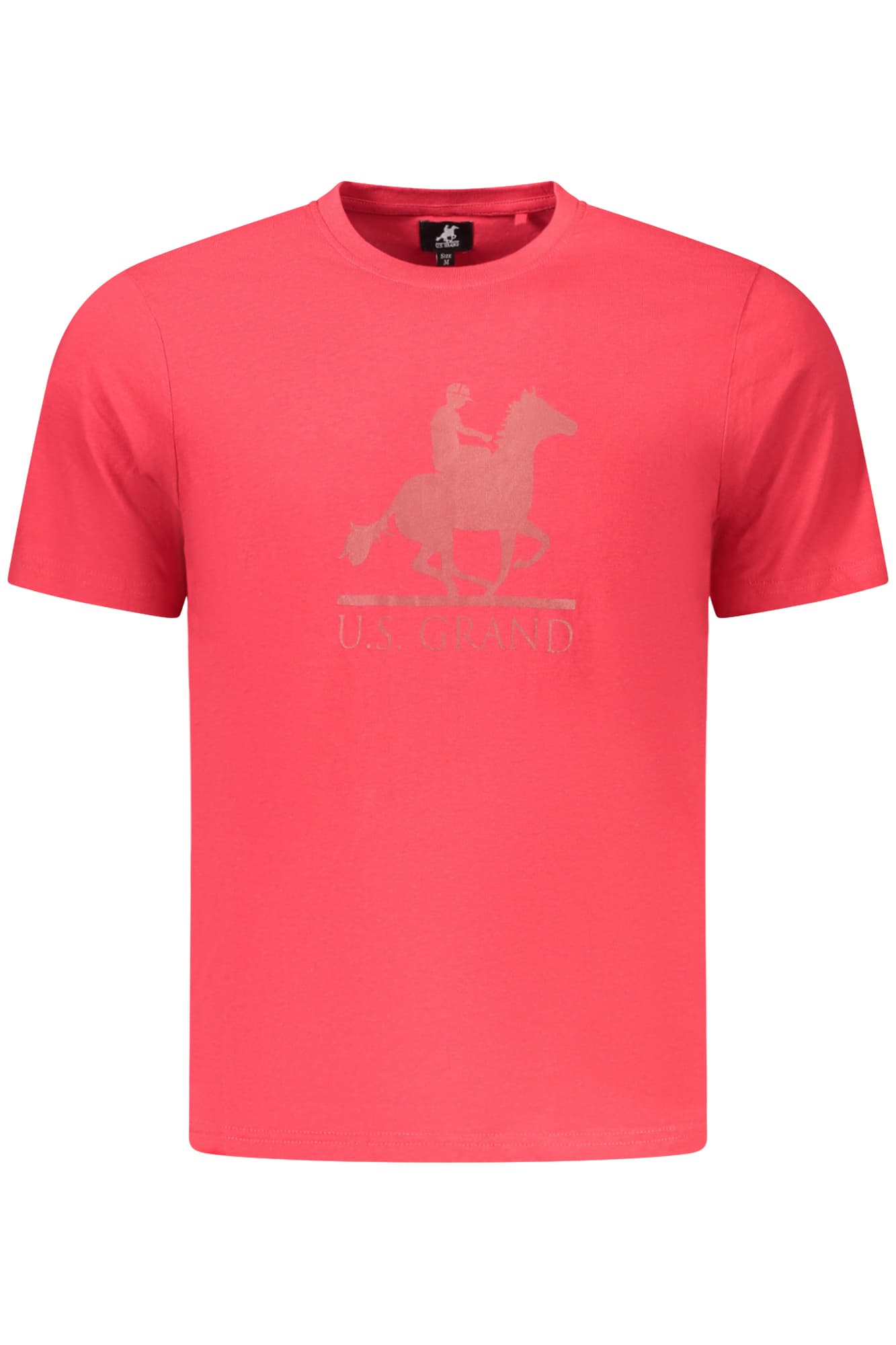 U.S. GRAND T-SHIRT MANICHE CORTE UOMO ROSSO - Immagine principale