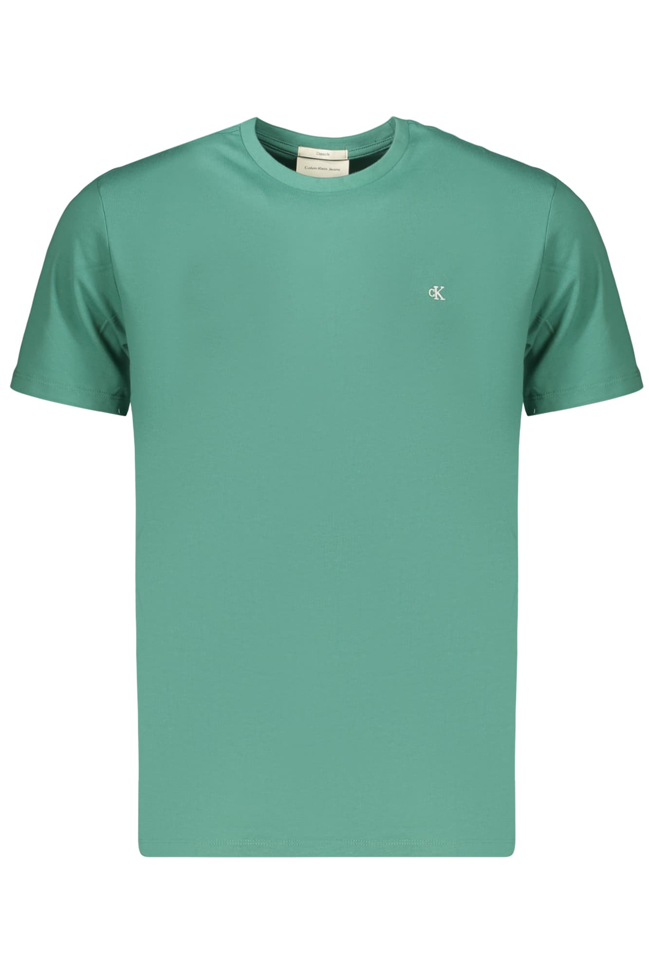 CALVIN KLEIN T-SHIRT MANICHE CORTE UOMO VERDE - Immagine principale